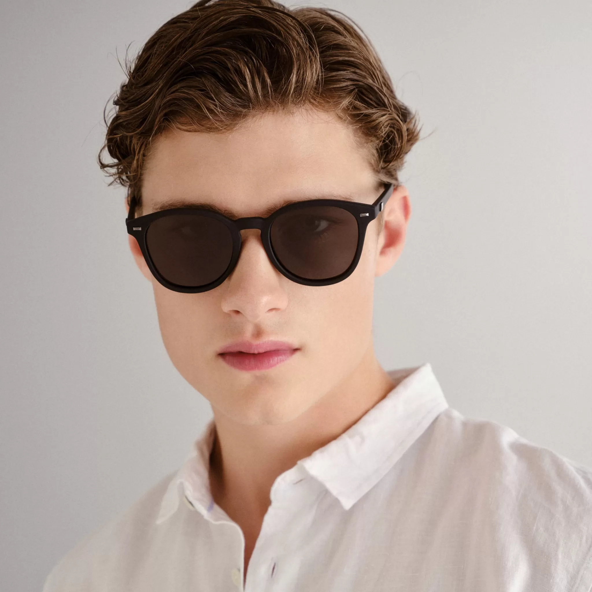 Round | Round-Le Specs BANDWAGON | BLACK RUBBER blackrubber