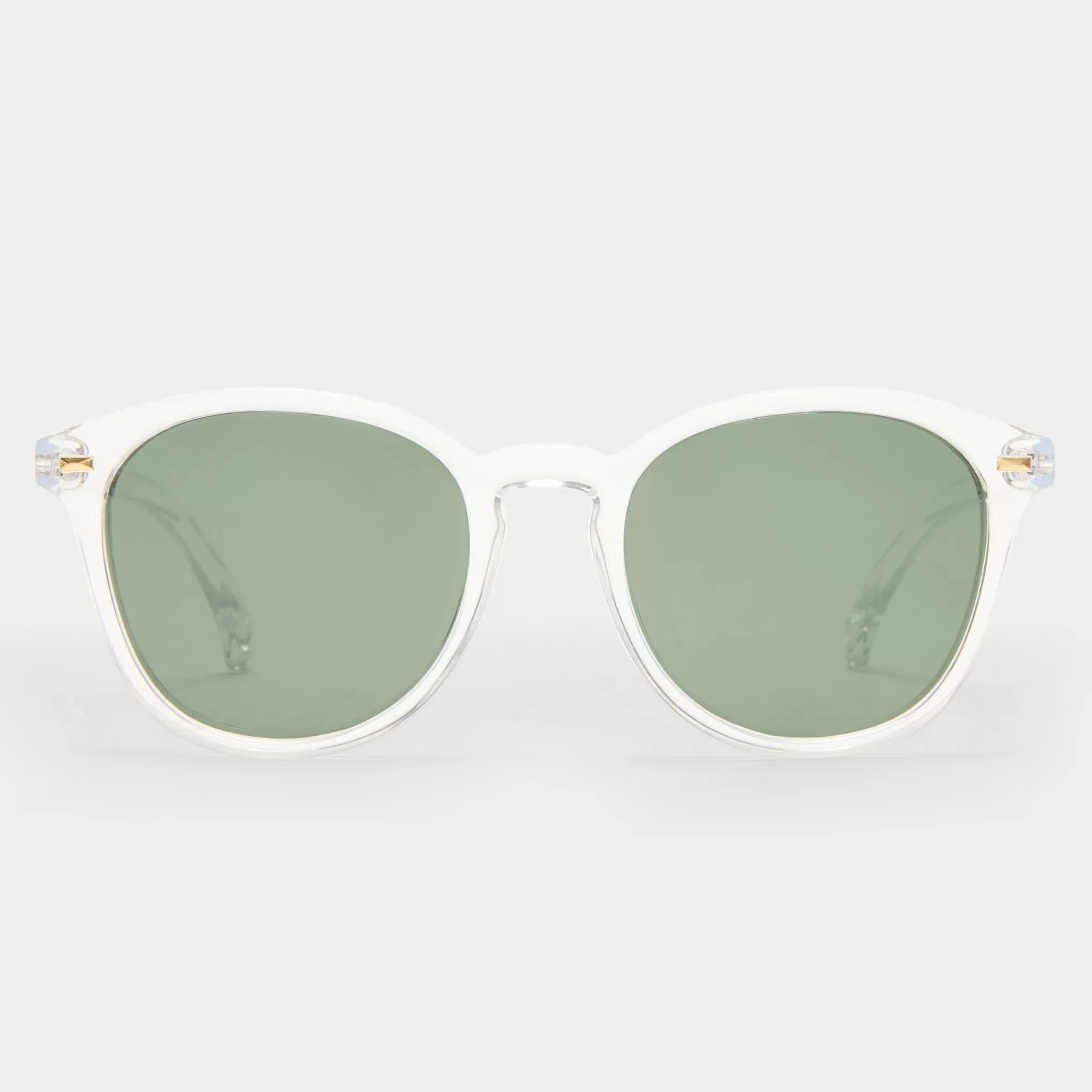 Round | Round-Le Specs BANDWAGON | CRYSTAL CLEAR POLARIZED crystalclear