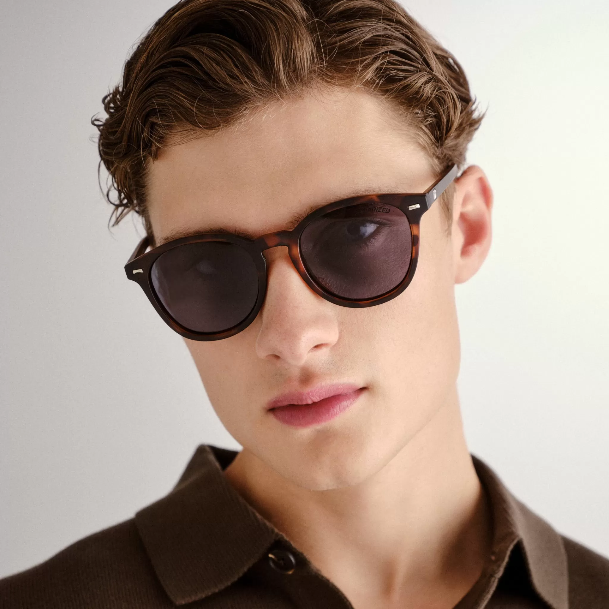 Round | Round-Le Specs BANDWAGON | MATTE TORT POLARIZED mattetort