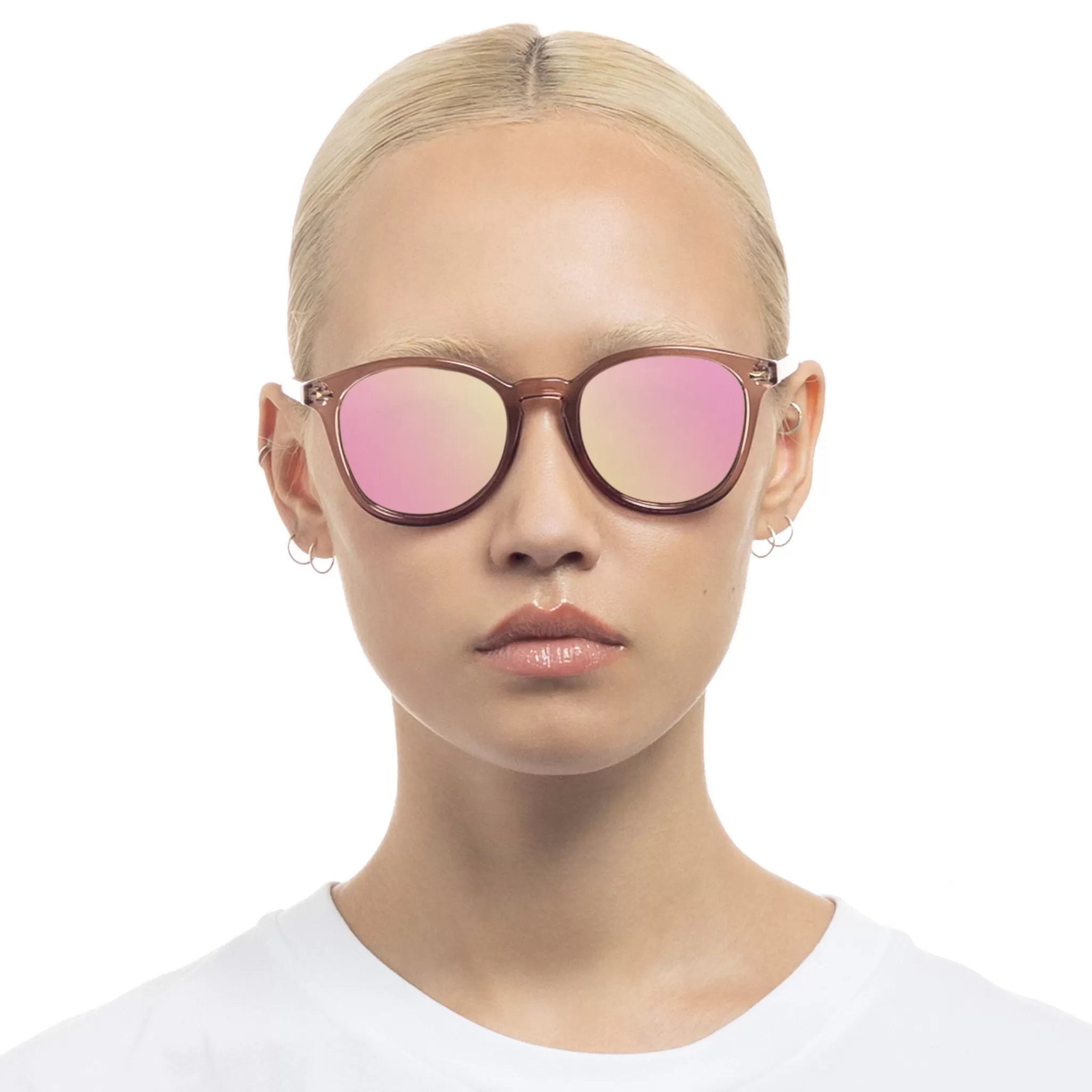 Round | Round-Le Specs BANDWAGON | mink