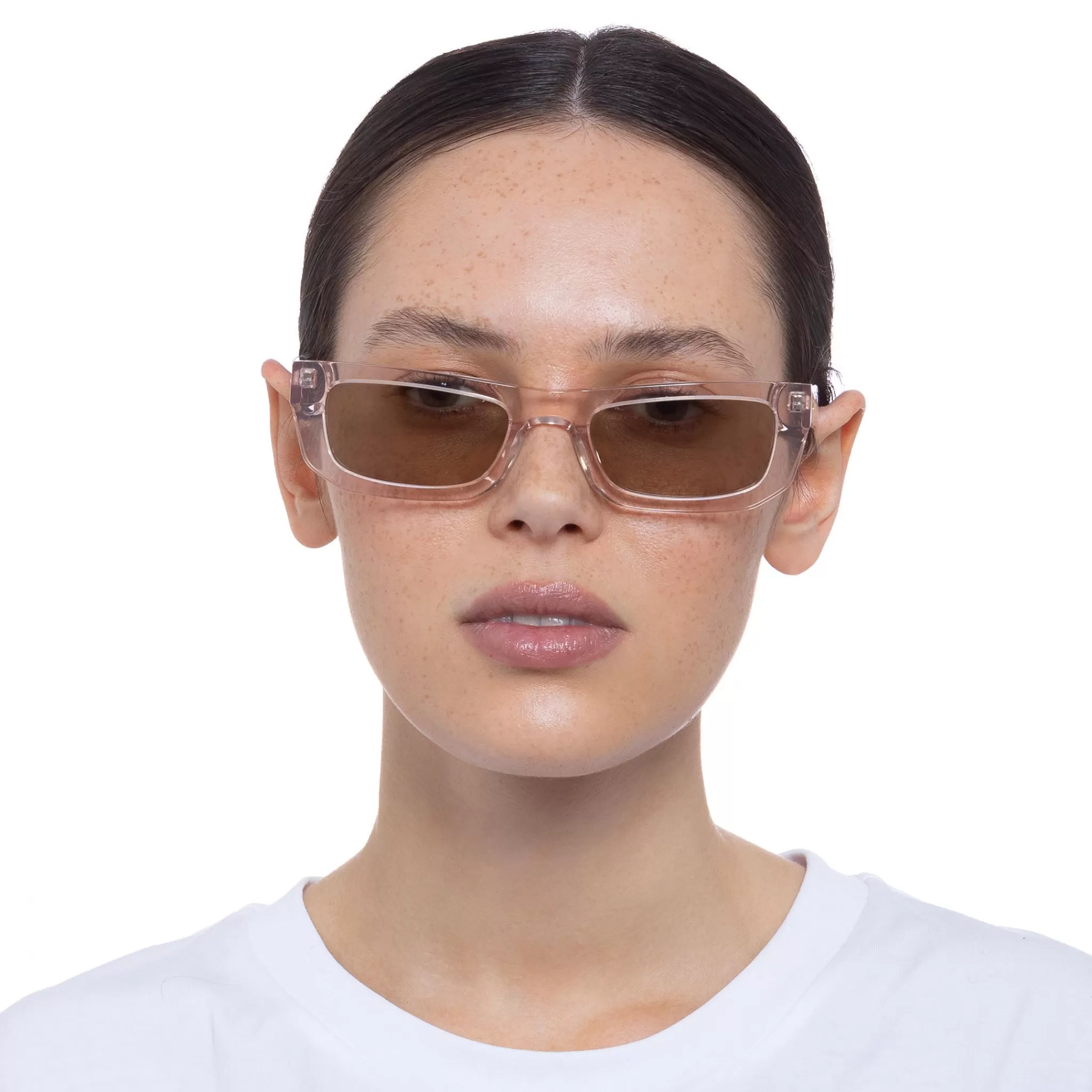 D-frame-Le Specs BIO-BOT | champagne