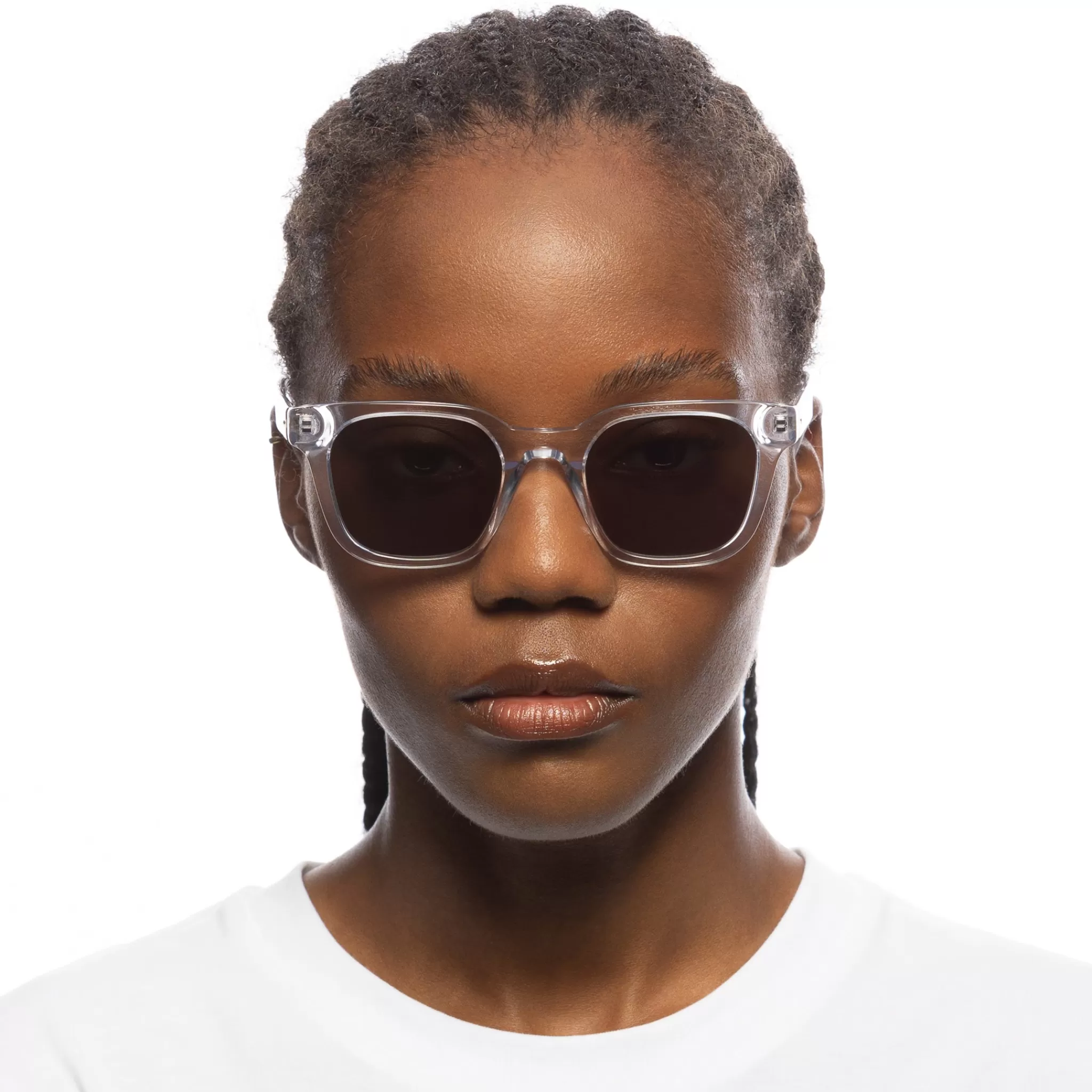 D-frame-Le Specs BIOPIC 50 | CRYSTAL CLEAR crystalclear