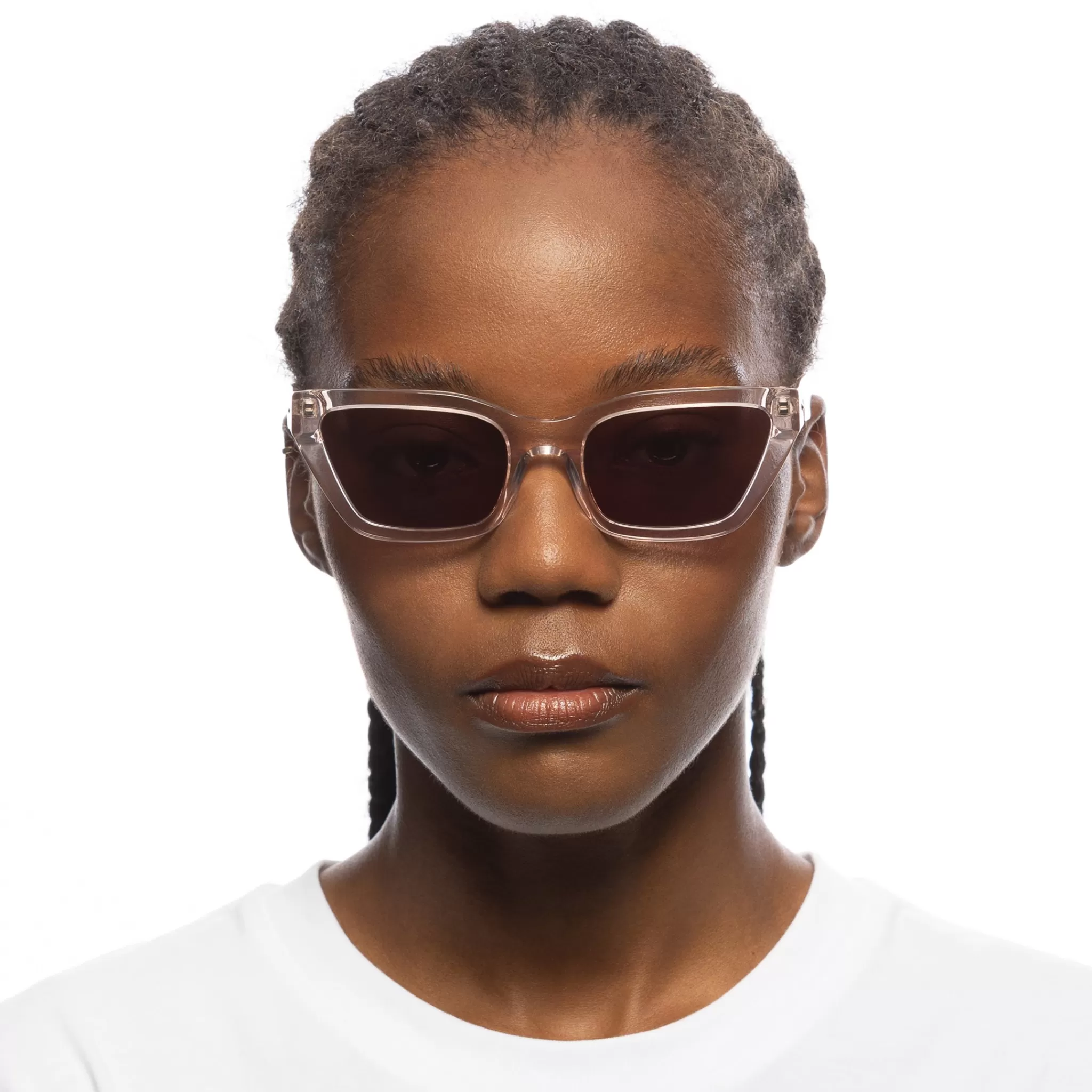 Cat Eye-Le Specs BIO-TRON | champagne
