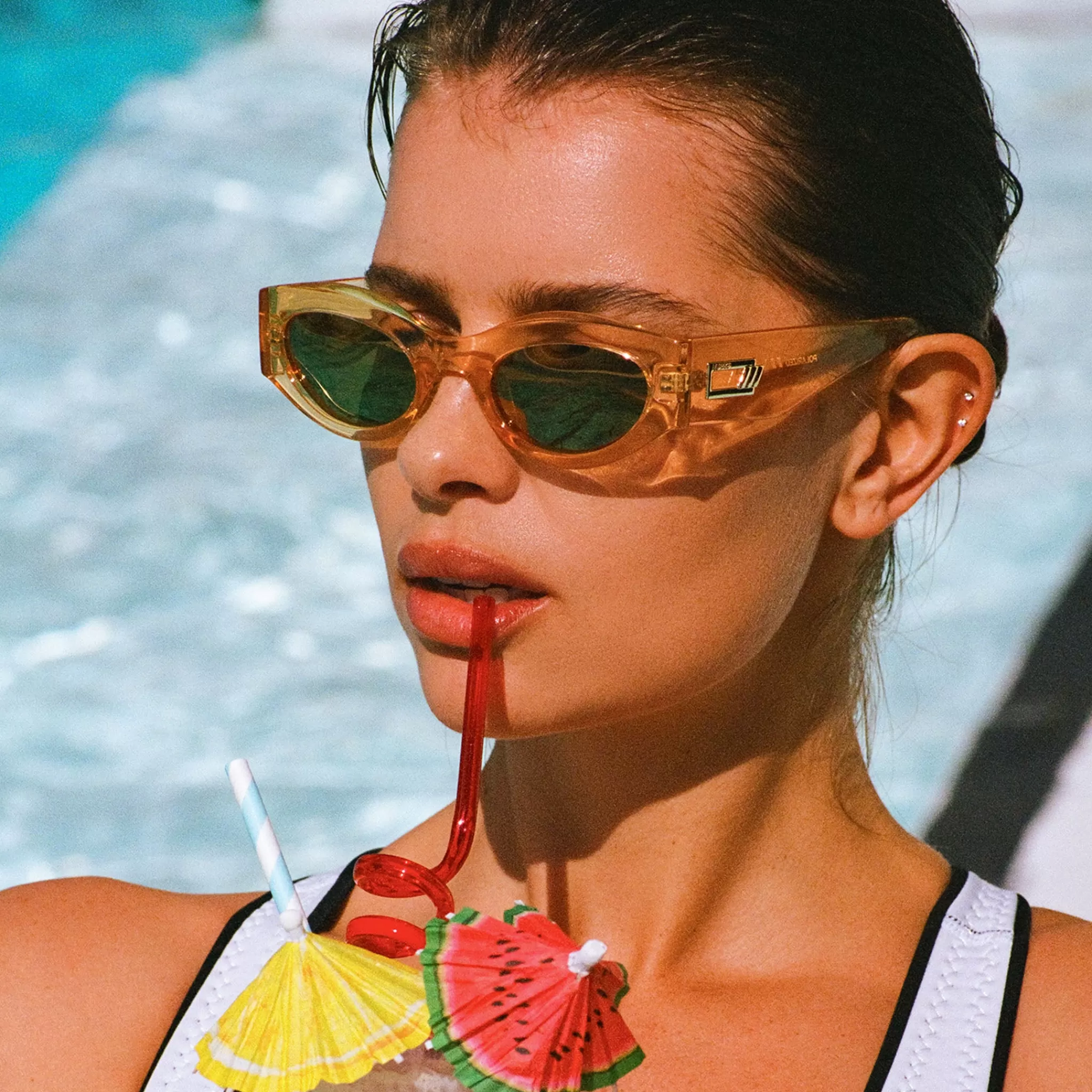 Oval-Le Specs BODY BUMPIN II LTD EDT | POLARIZED sand