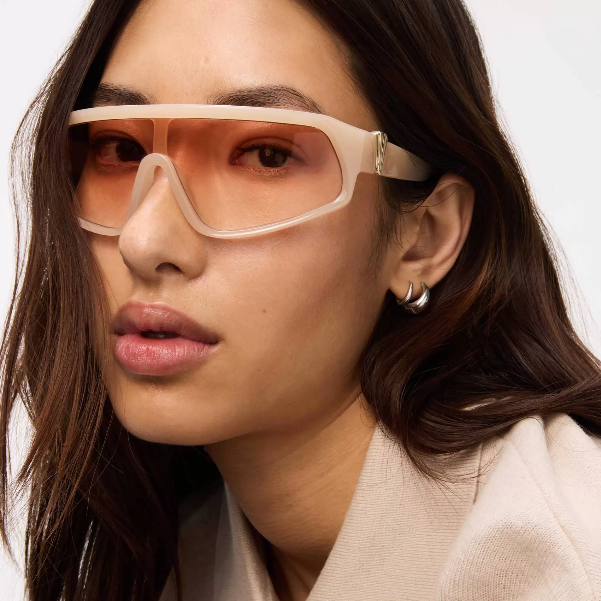 Wrap | Oversized-Le Specs CALM CHAOS | barley
