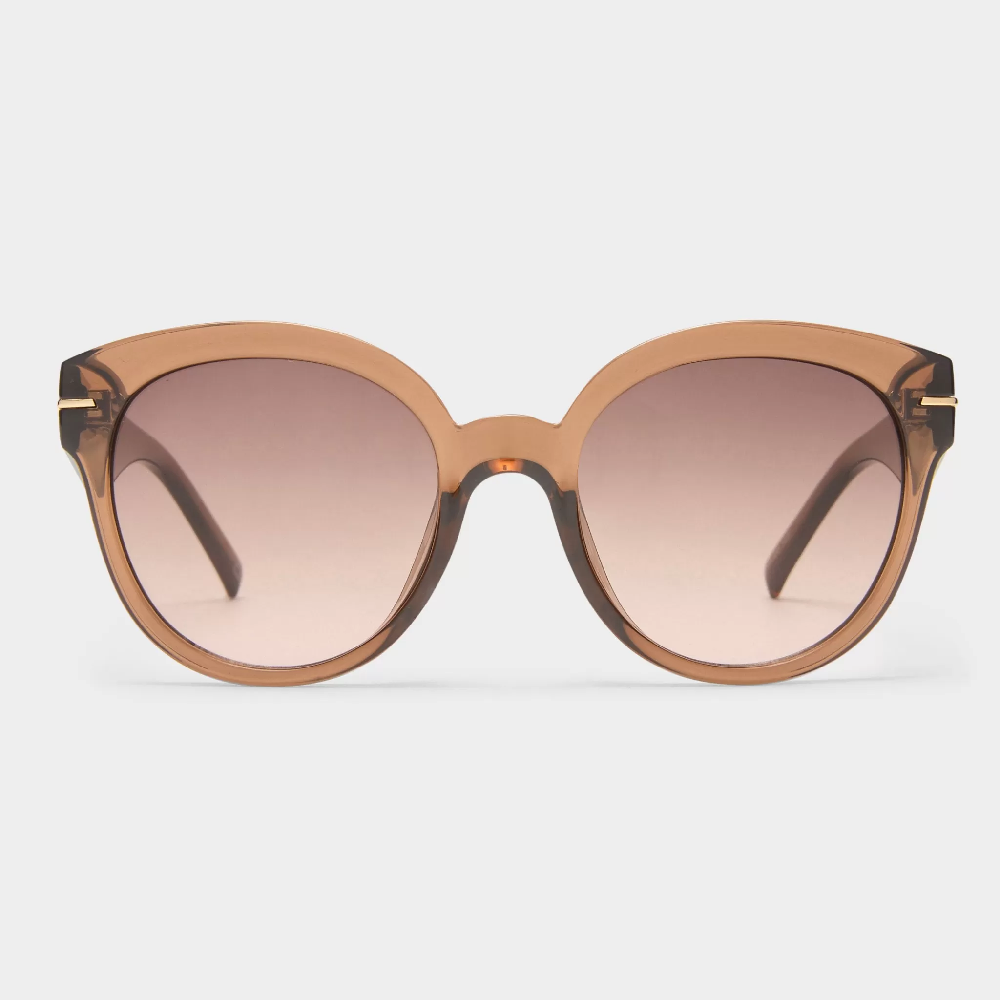 Round | Oversized-Le Specs CAPACIOUS | chocolate