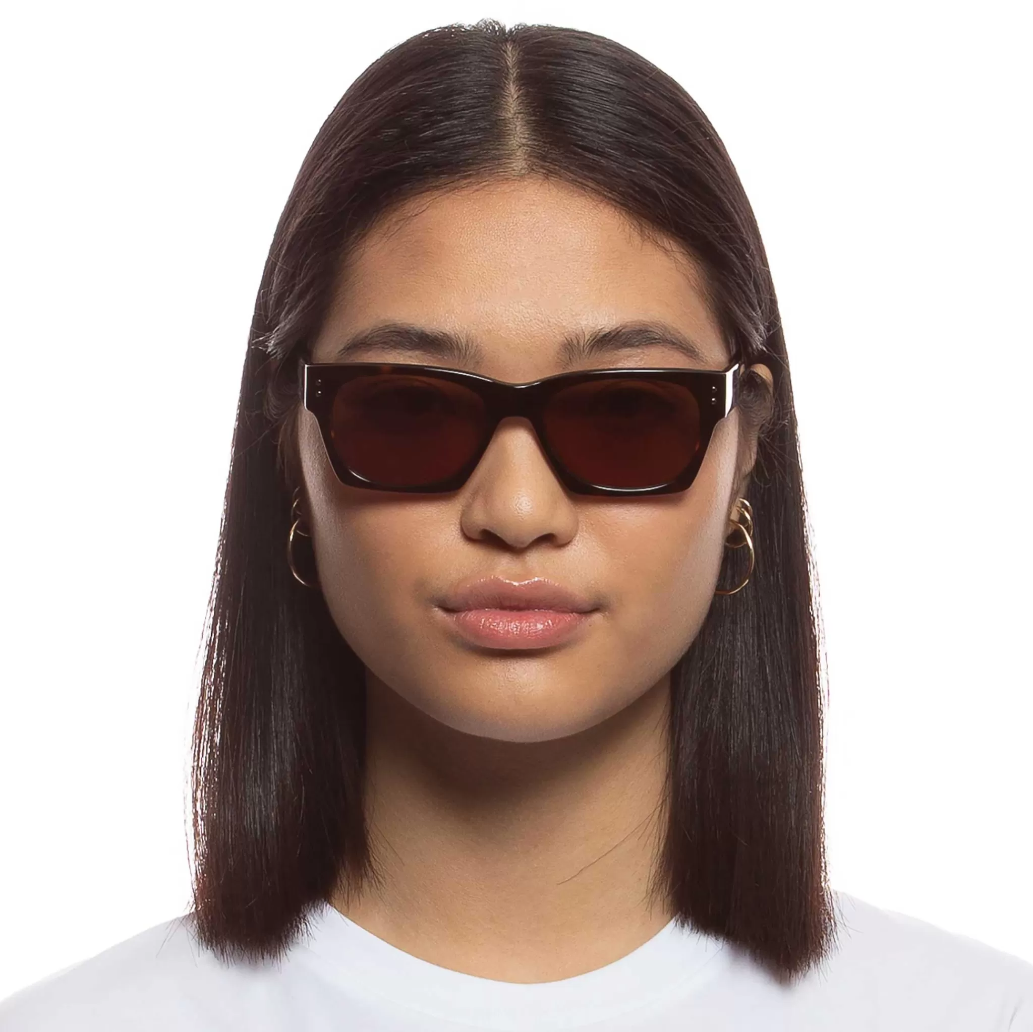 D-frame-Le Specs DANG IT | DARK TORT darktort