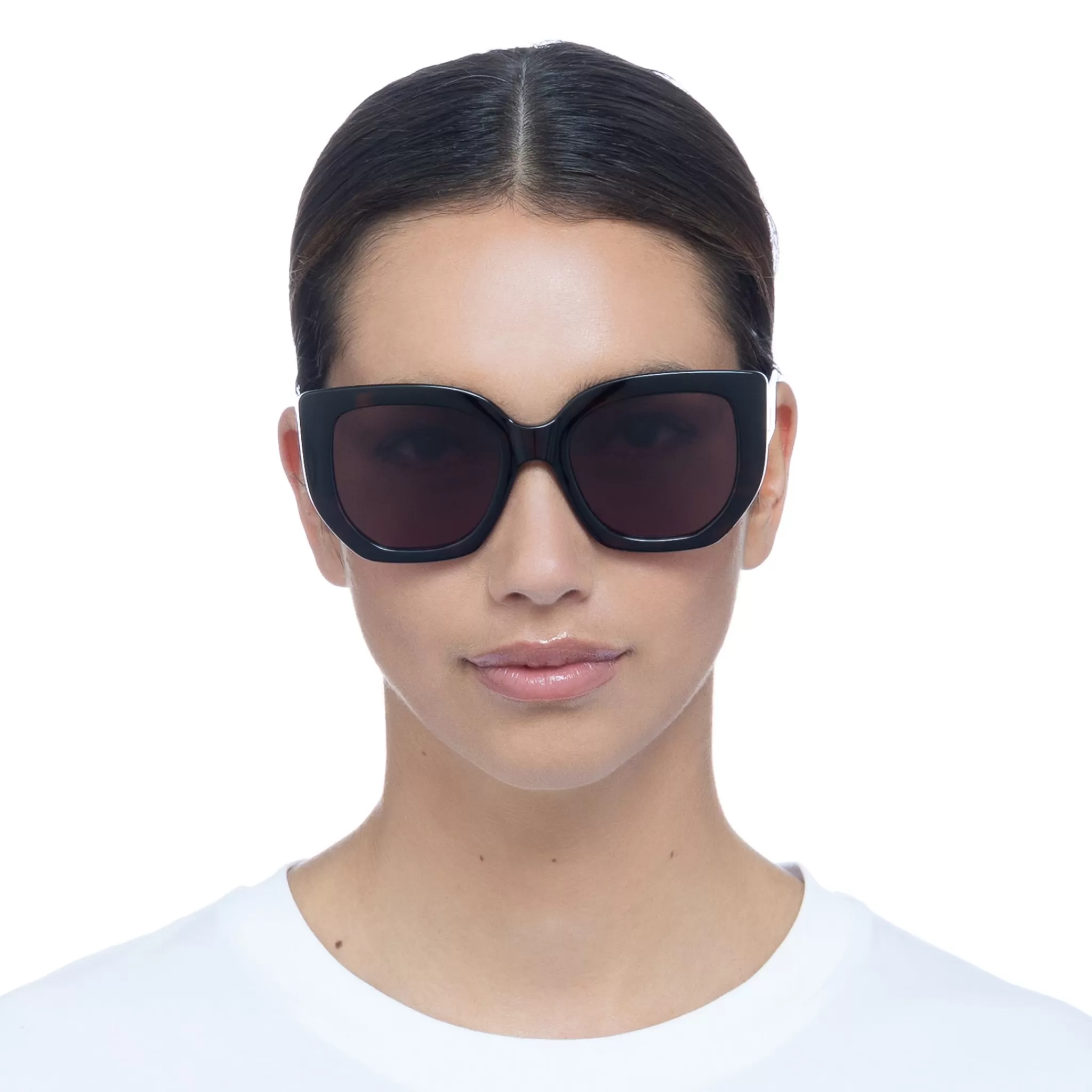 Oversized-Le Specs EUPHORIA | SUPER DARK TORT superdarktort