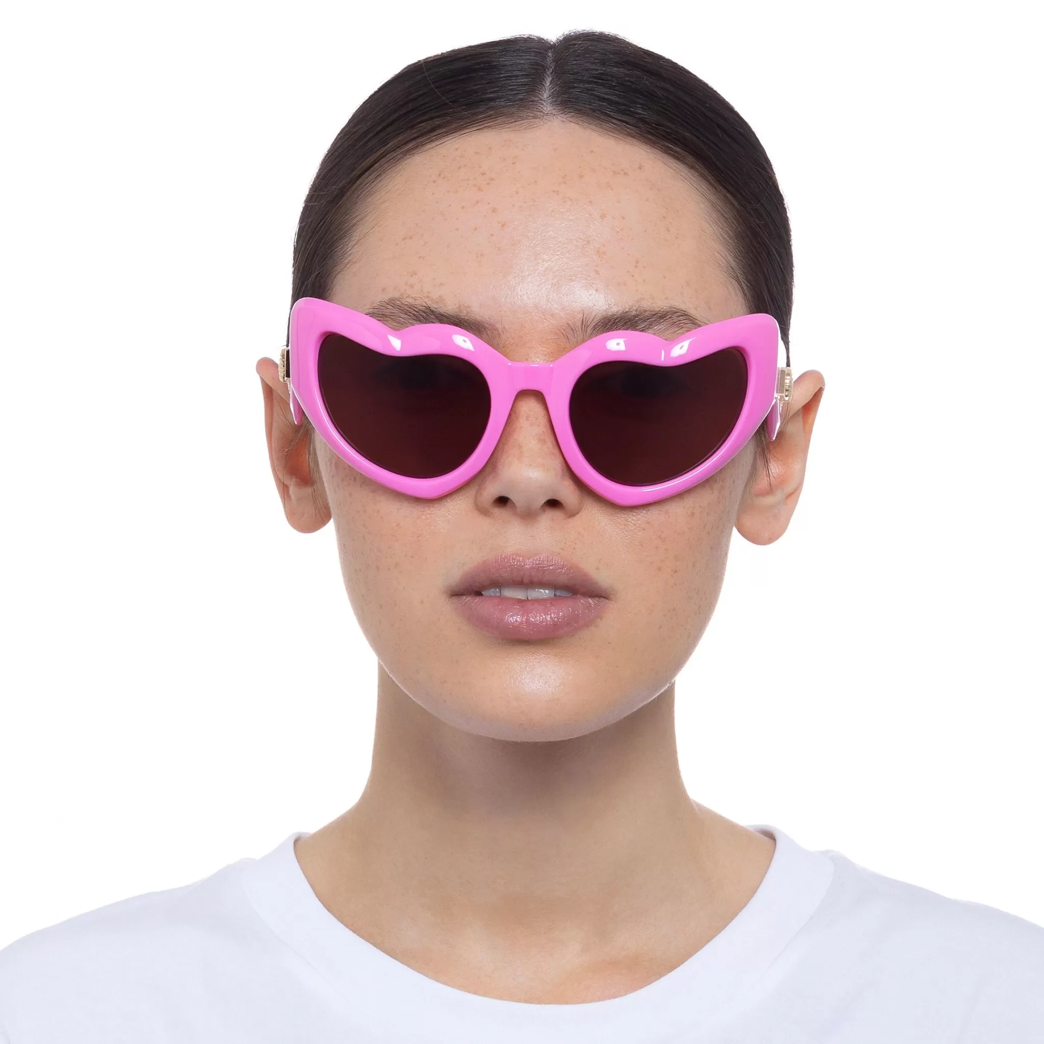 Cat Eye-Le Specs FAST LOVE | POWDER PINK powderpink