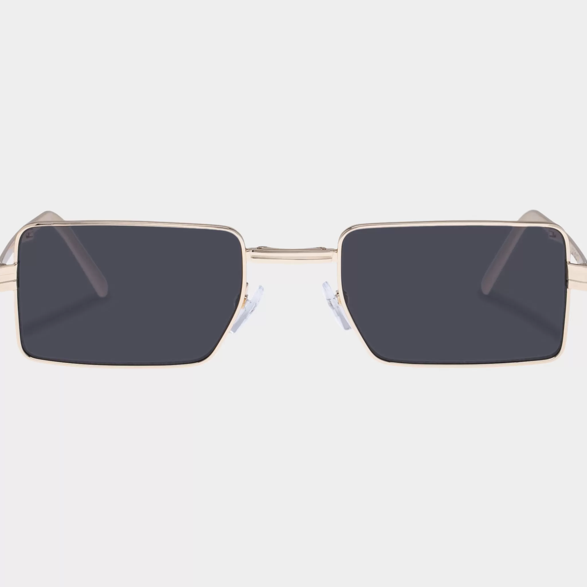 Rectangle | Rectangle-Le Specs FOLD 02 | BRIGHT GOLD SMOKE MONO brightgold