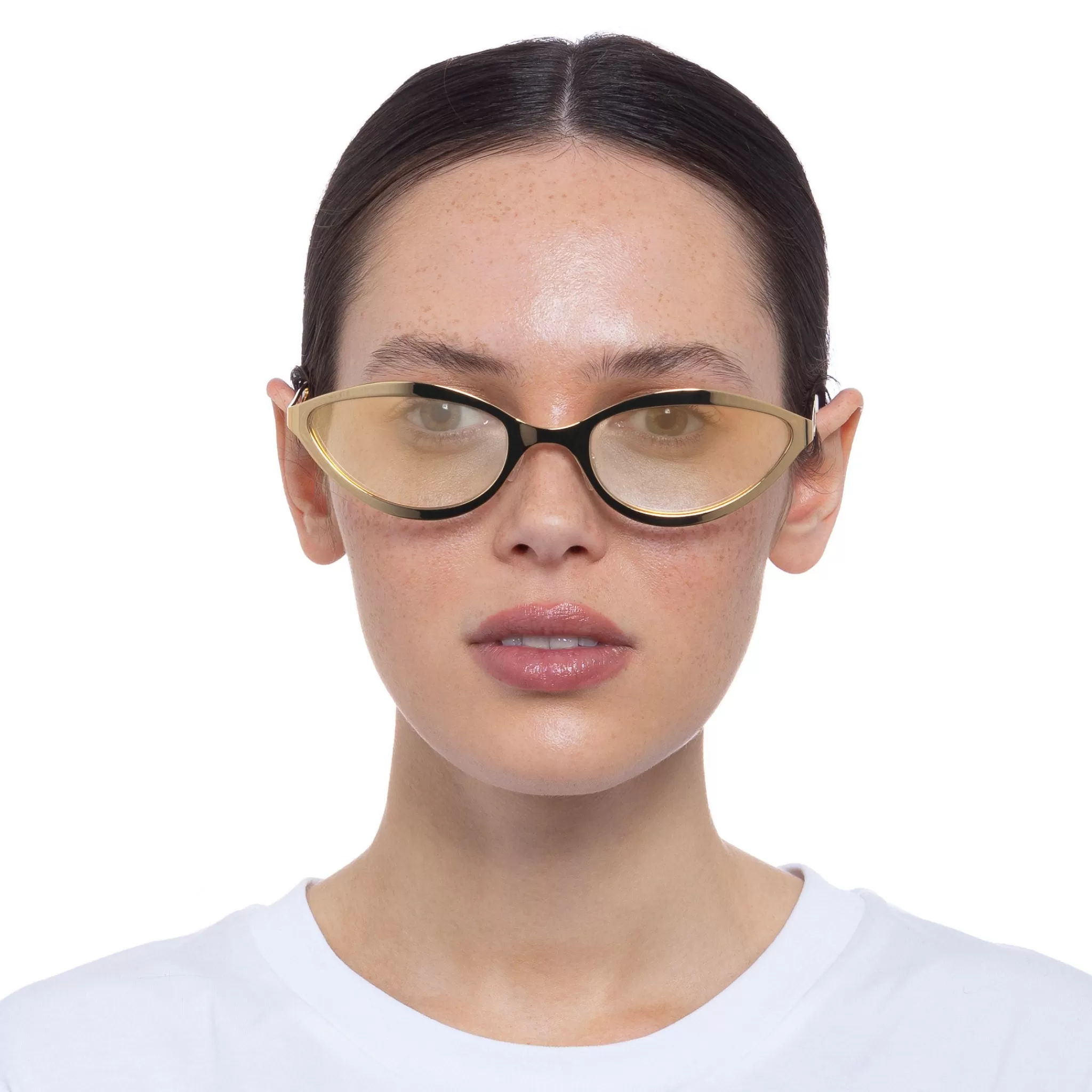 Cat Eye-Le Specs GLITCH | BRIGHT GOLD brightgold