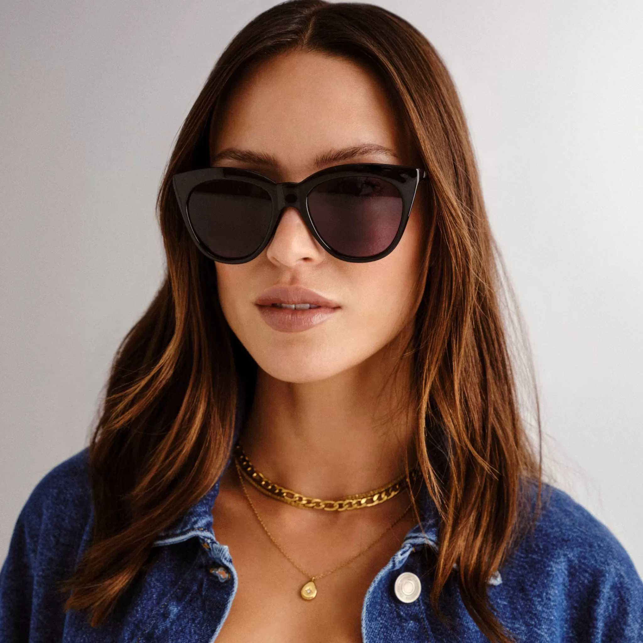 Cat Eye-Le Specs HALFMOON MAGIC | black