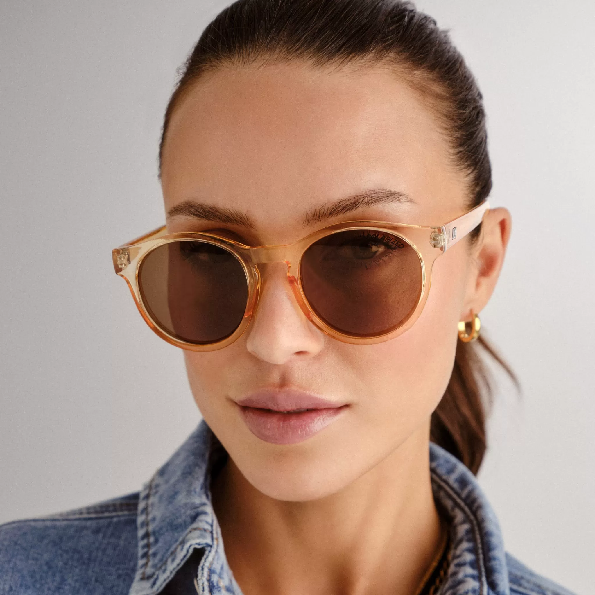 Round | Round-Le Specs HEY MACARENA | POLARIZED blonde