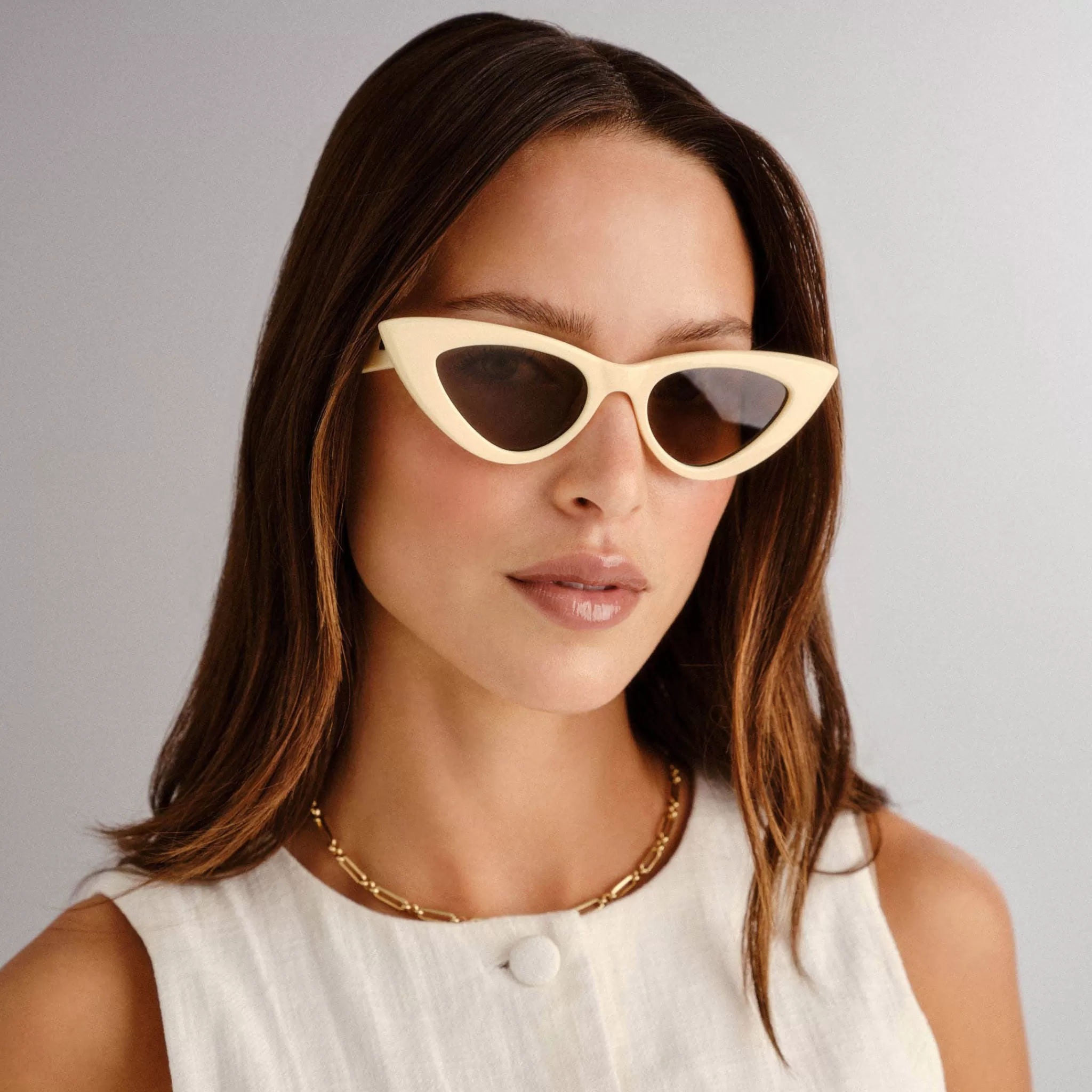 Cat Eye-Le Specs HYPNOSIS | ivory