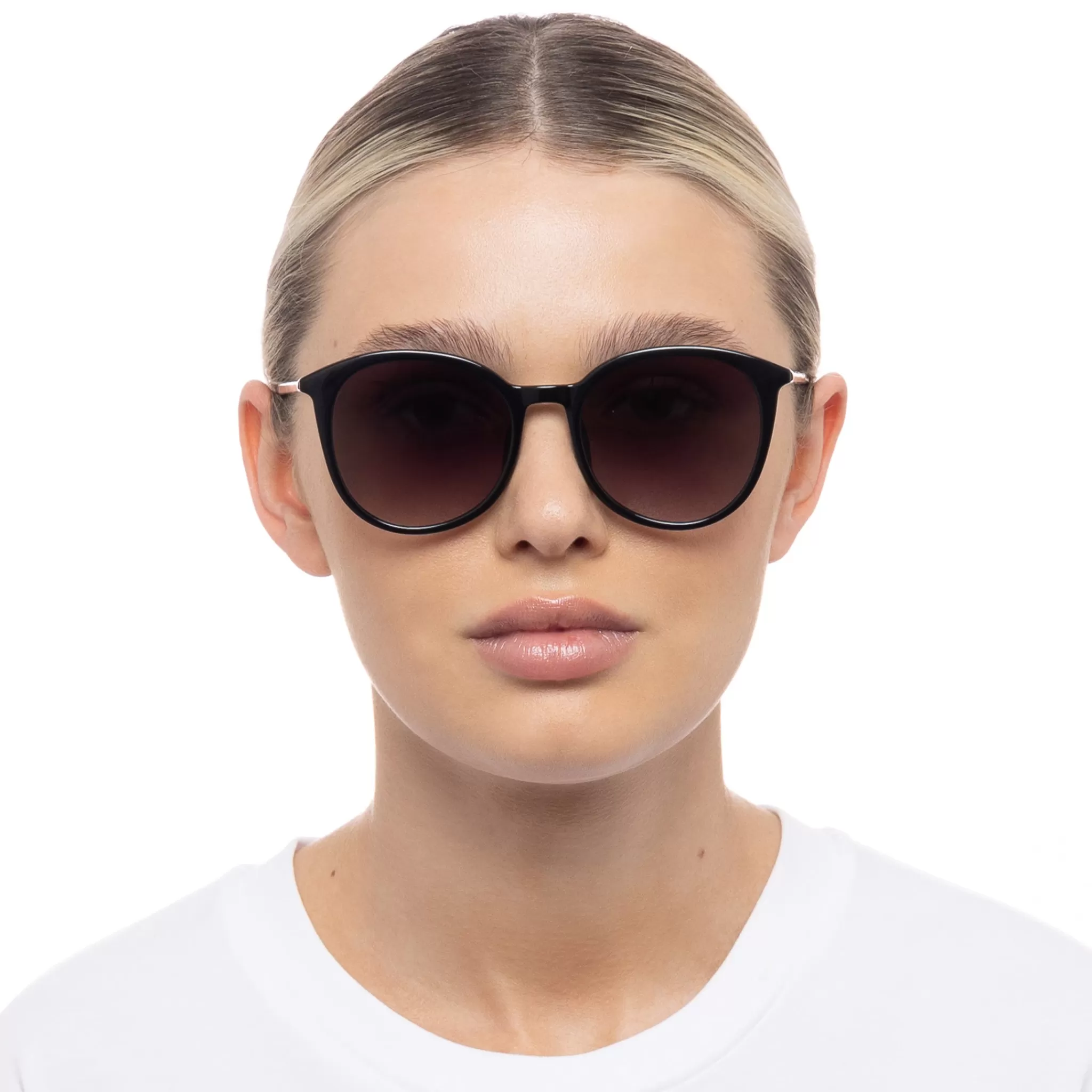 Round-Le Specs LE DANZING | BLACK blackgold