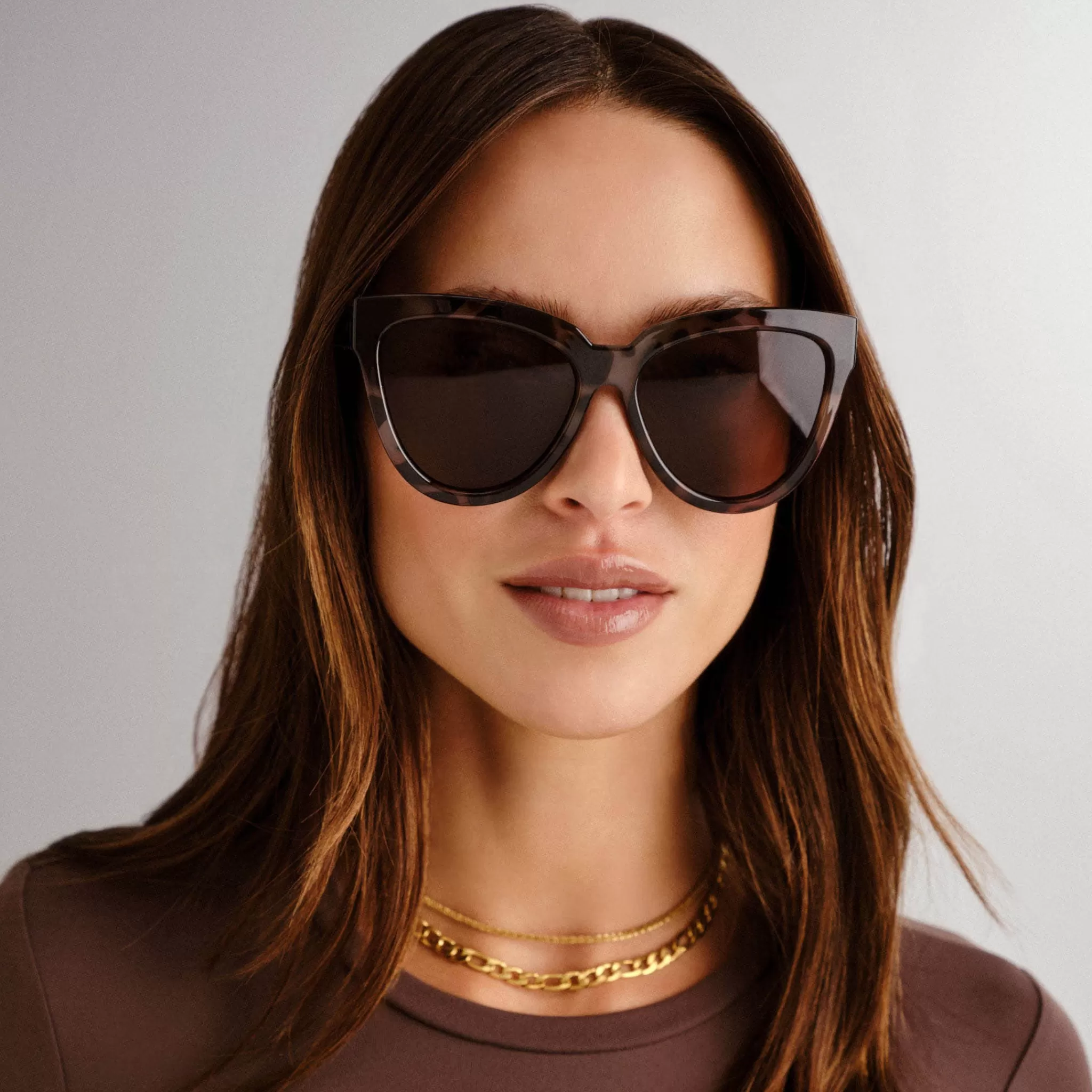 Oversized | Cat Eye-Le Specs LIAR LAIR | VOLCANIC TORT volcanictort
