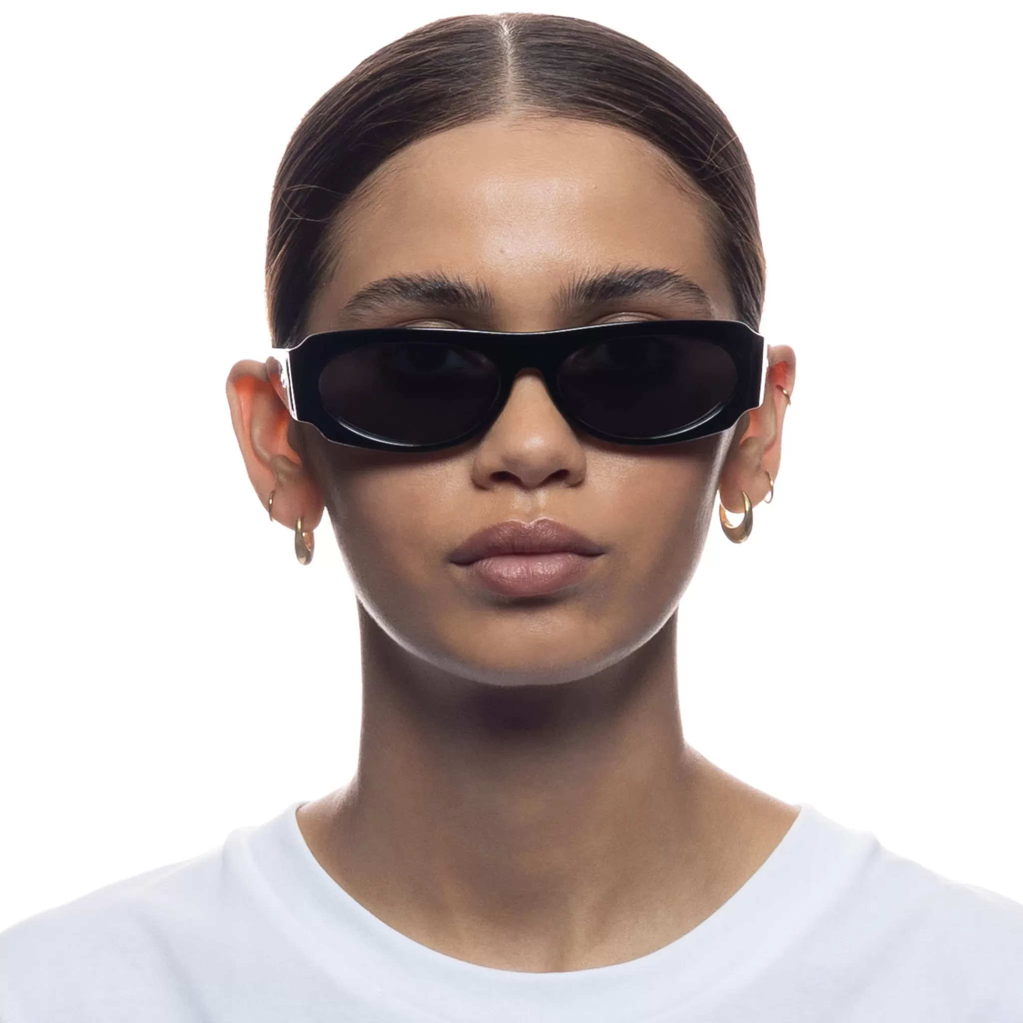 D-frame-Le Specs LONG NIGHTS | black