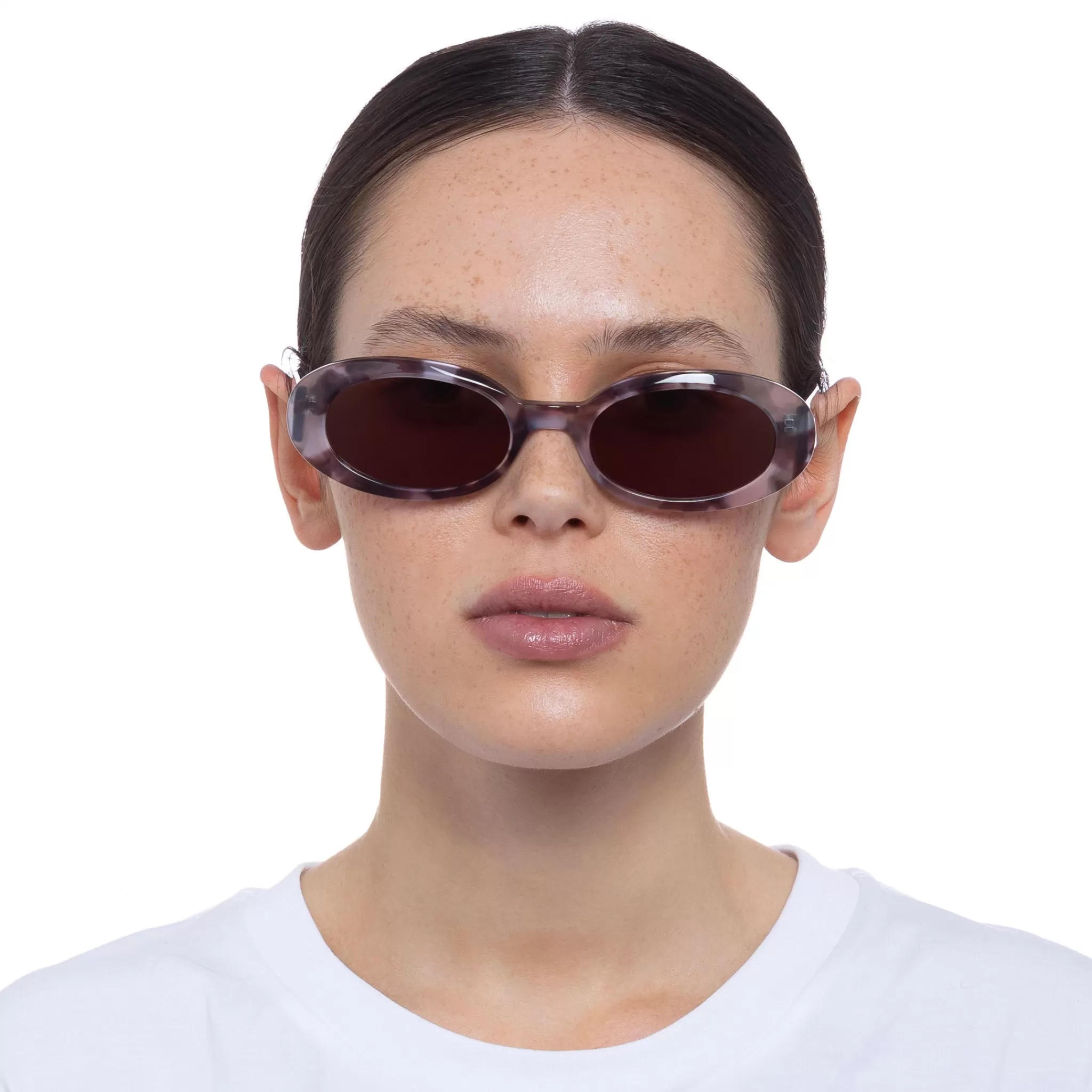Oval-Le Specs MAYBAE | PASTEL TORT pasteltort