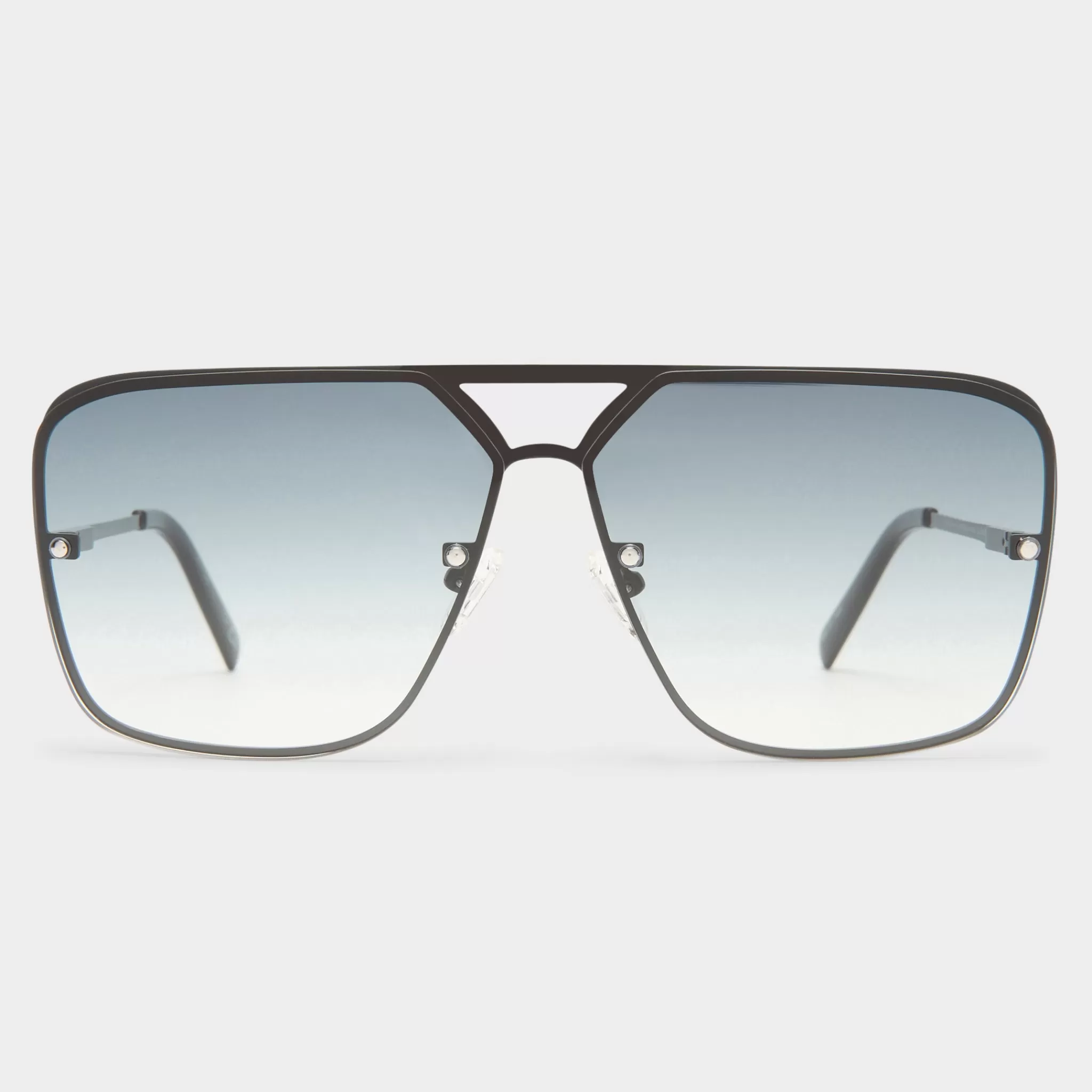 Oversized-Le Specs METAZOIC | black