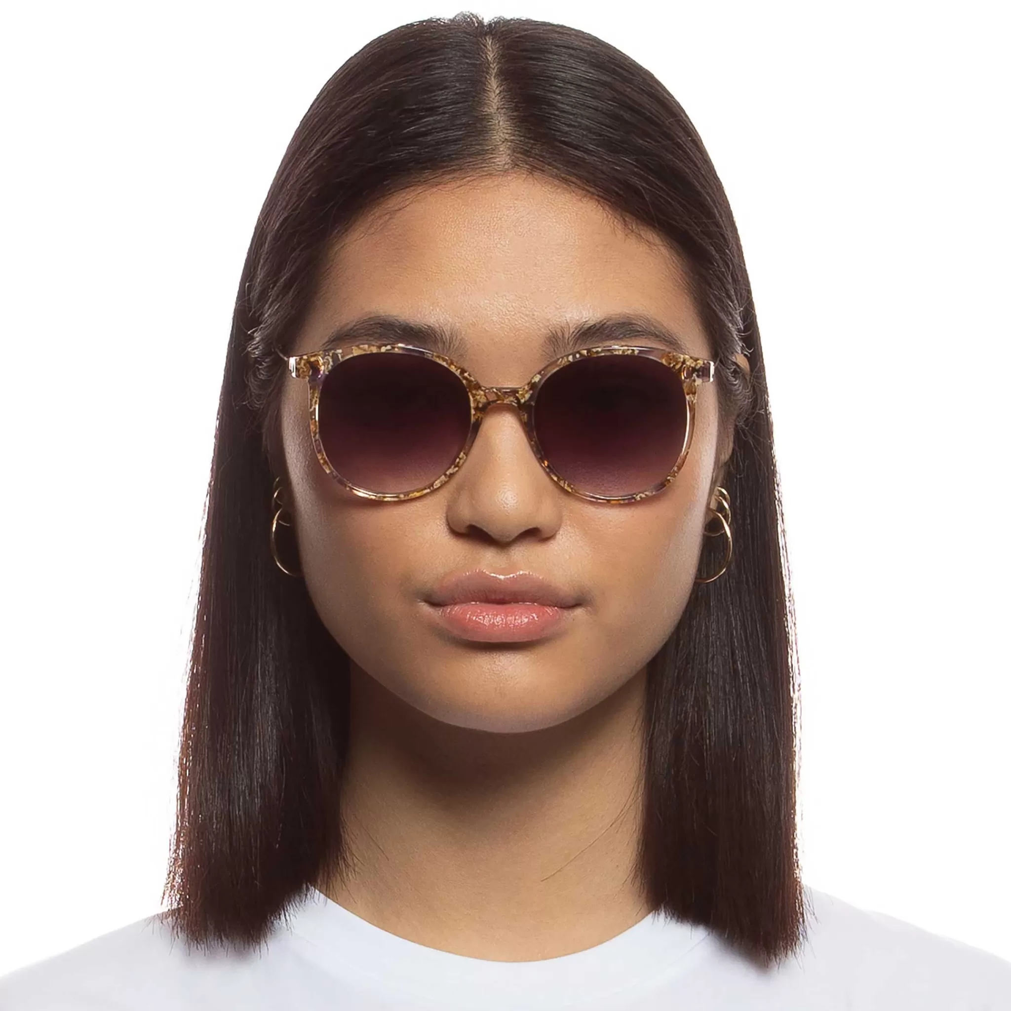 Round | Oversized-Le Specs MOMBASA | SEASIDE TRAVETRINE seasidetravetrine