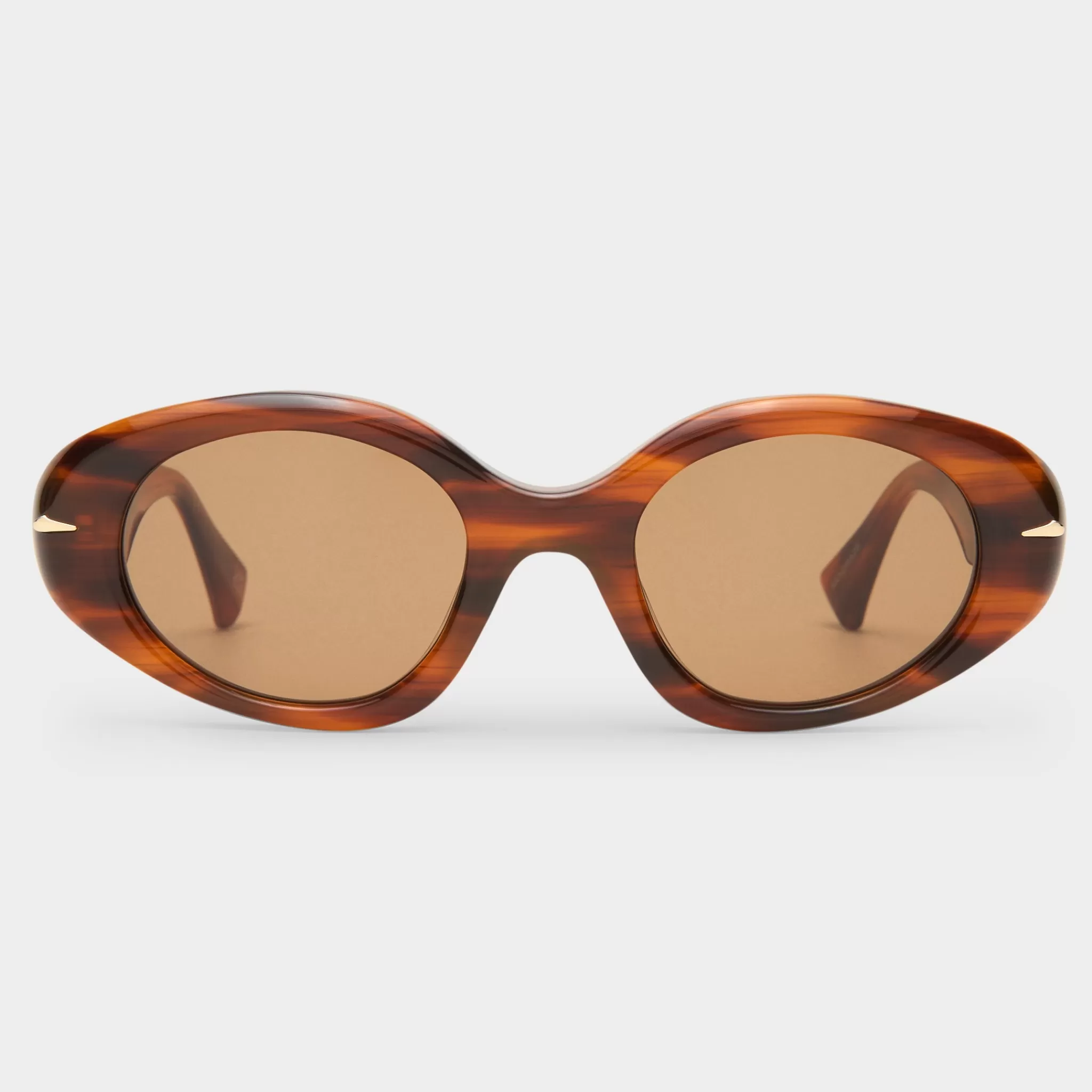 Oversized | Oval-Le Specs NUMERO DOS | teak