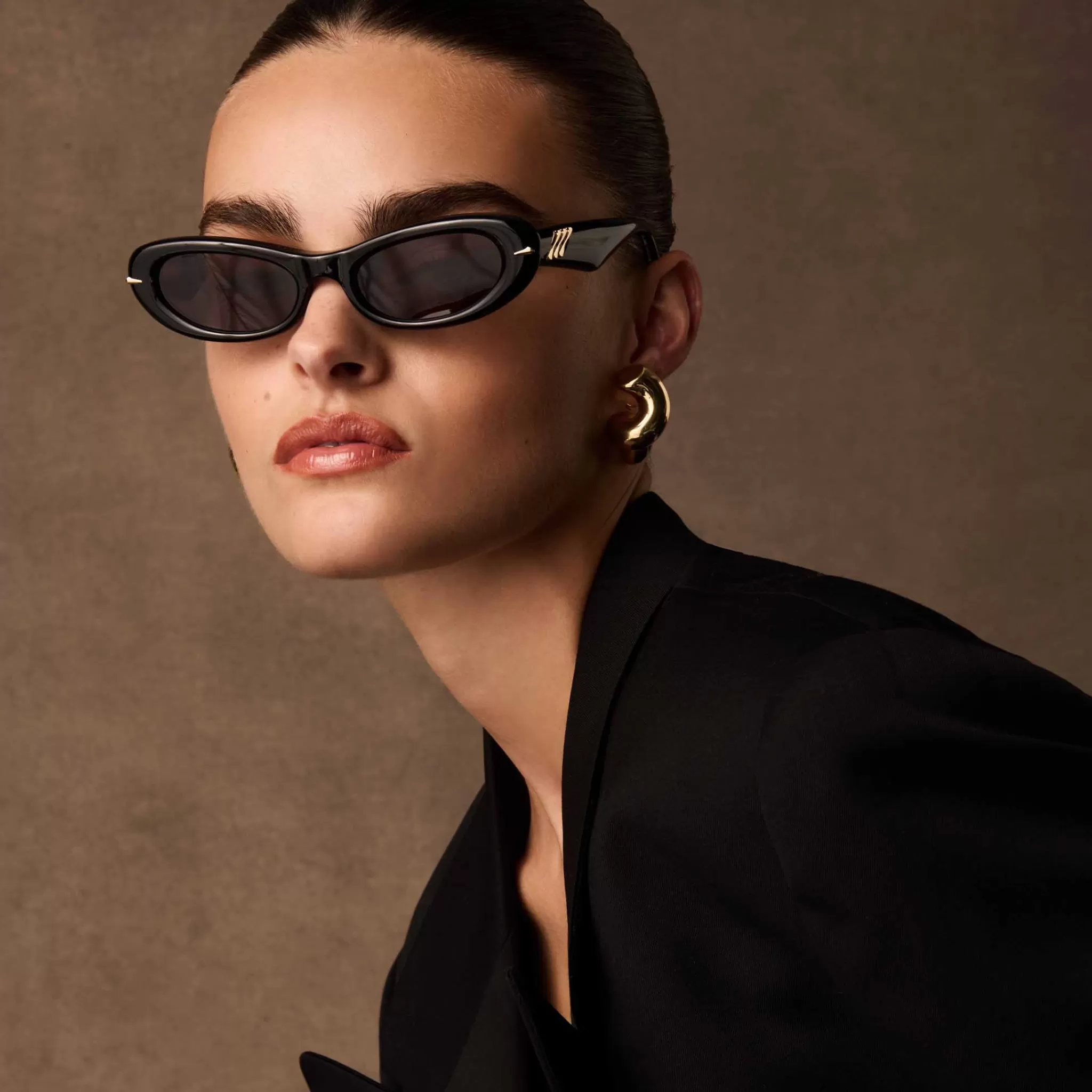 Oval-Le Specs NUMERO UNO | OBSIDIAN BLACK obsidianblack