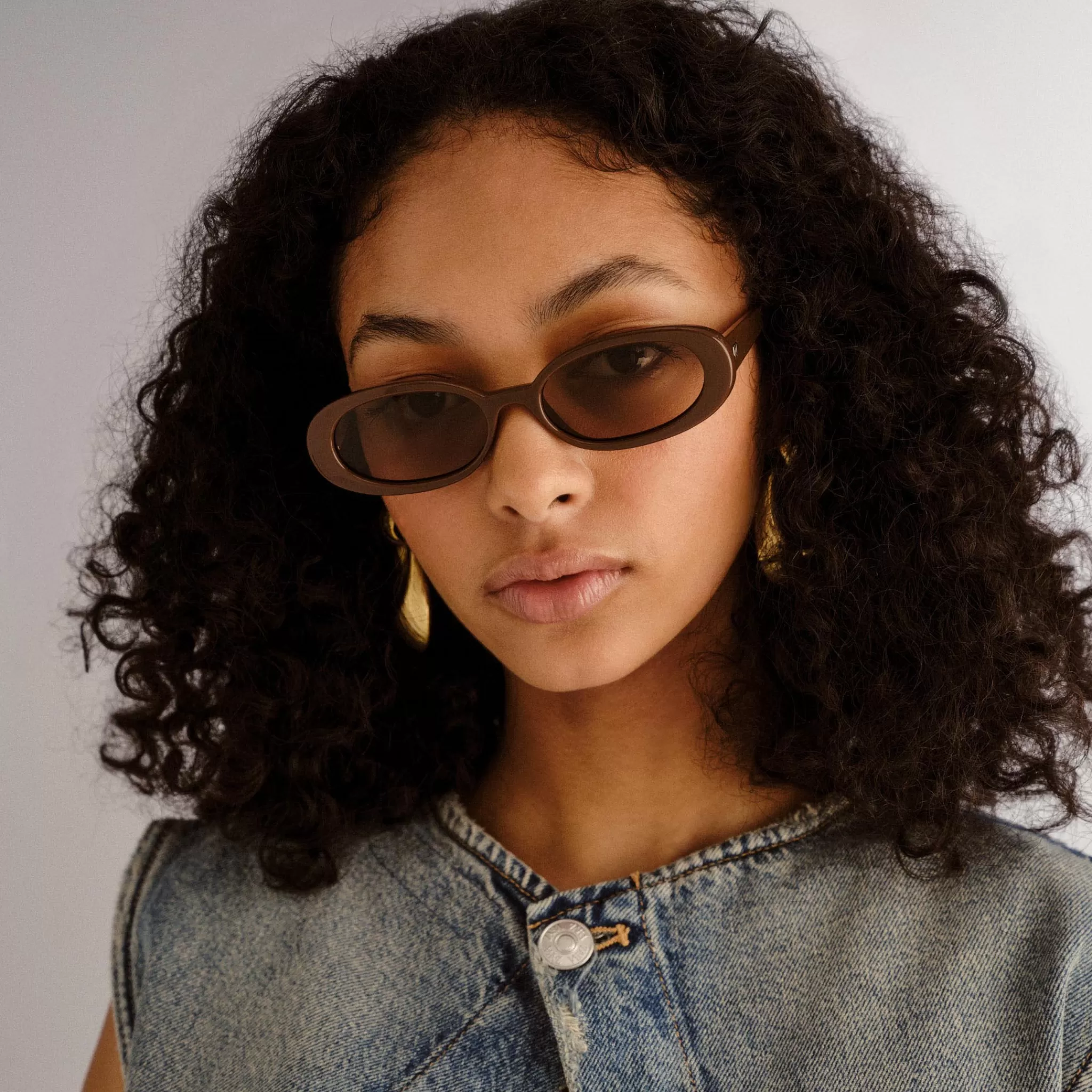 Oval-Le Specs OUTTA LOVE | cocoa