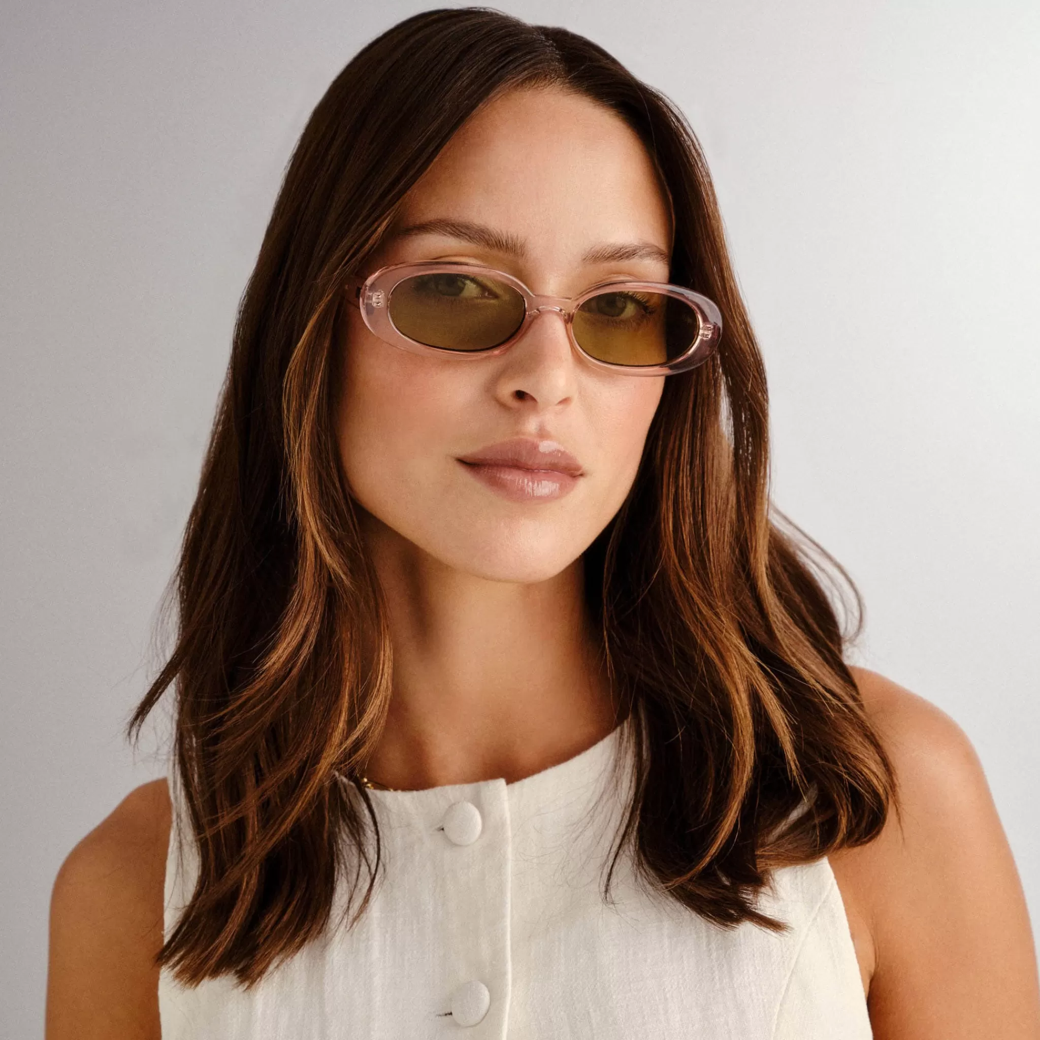 Oval-Le Specs OUTTA LOVE | rosewater