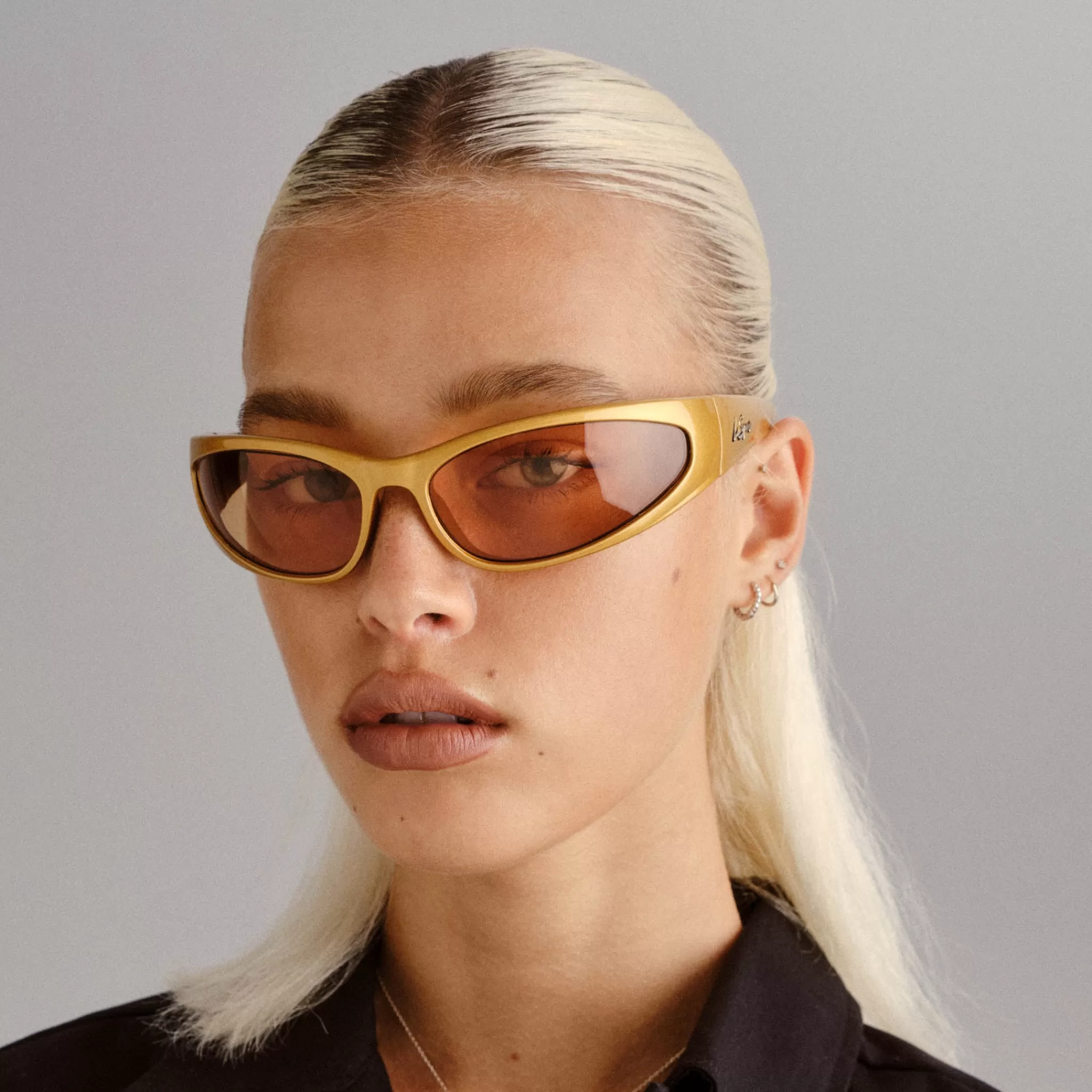 Wrap-Le Specs PHISHING | GOLD CHROME goldchrome