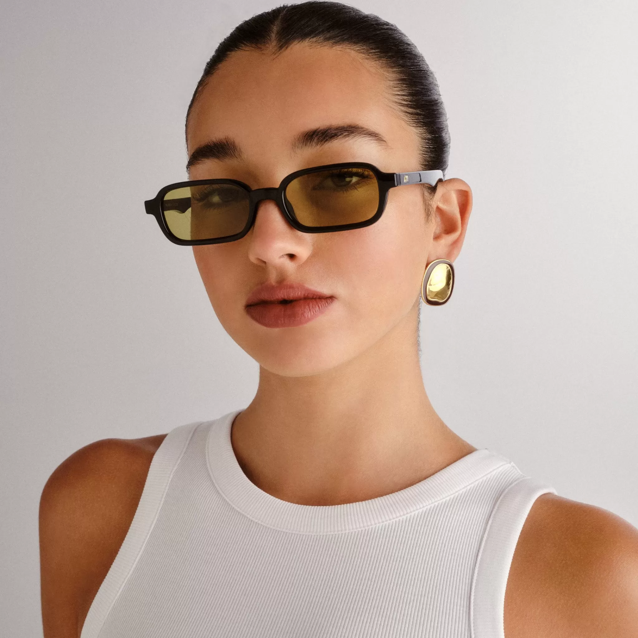 Rectangle | Rectangle-Le Specs PILFERER | OLIVE MONO black