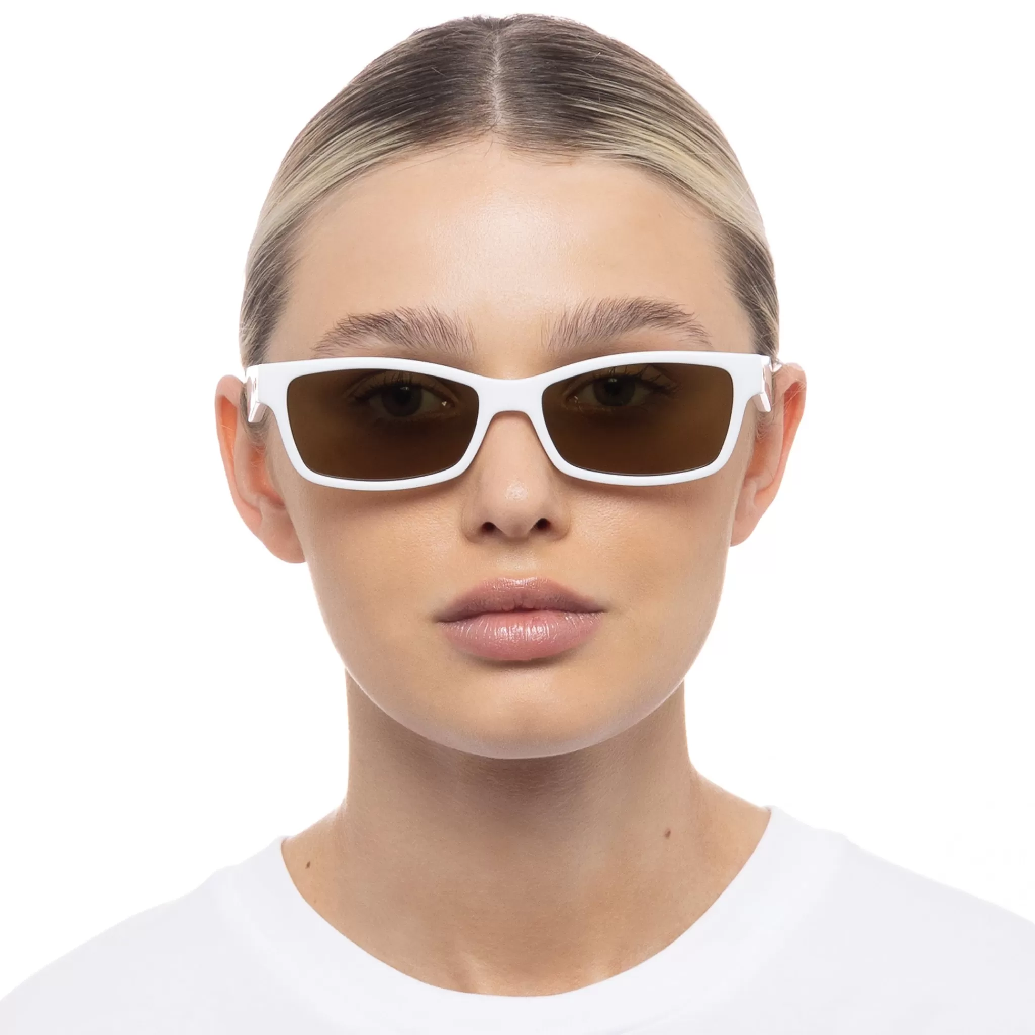 Cat Eye-Le Specs PLATEAUX | white