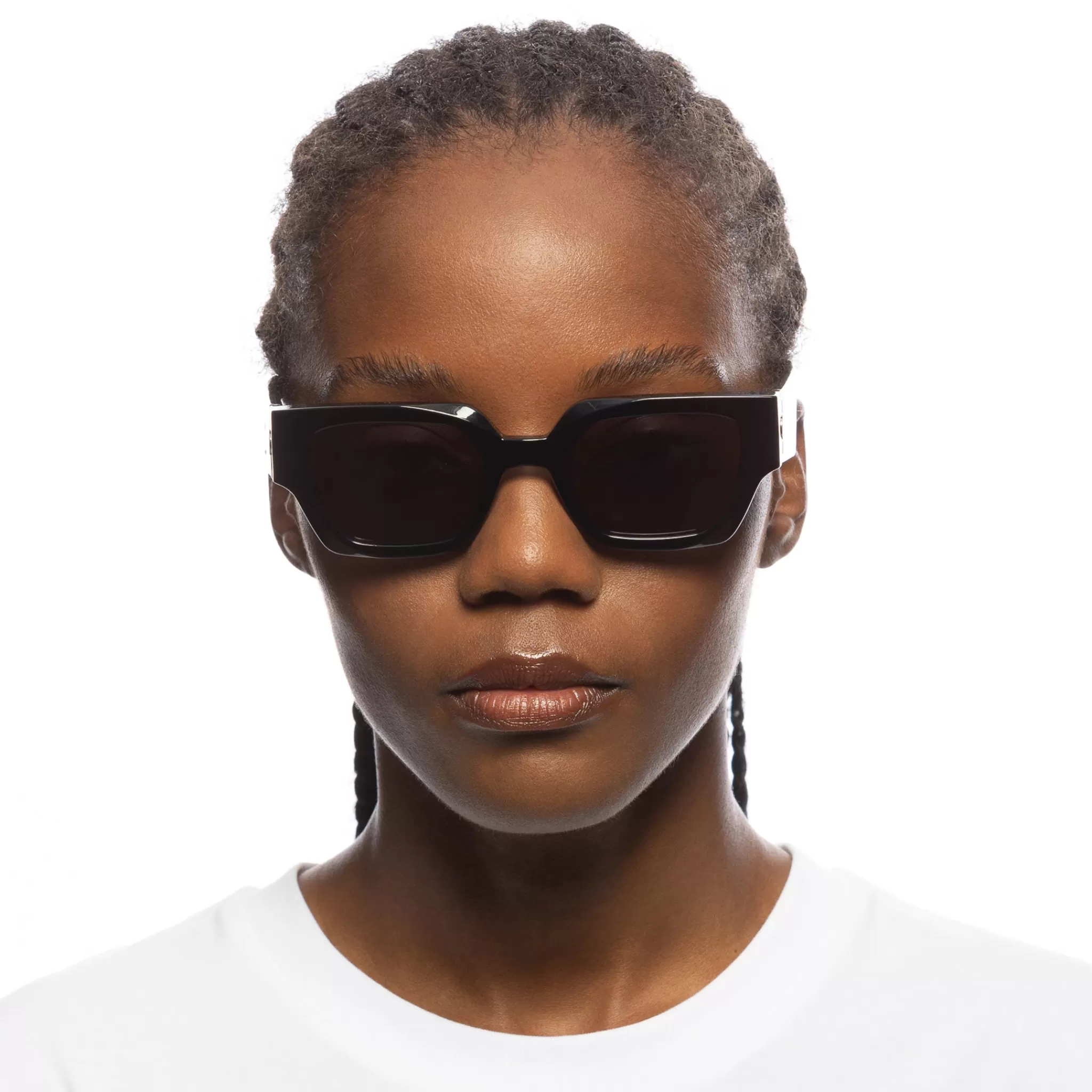 D-frame-Le Specs POLYBLOCK | black