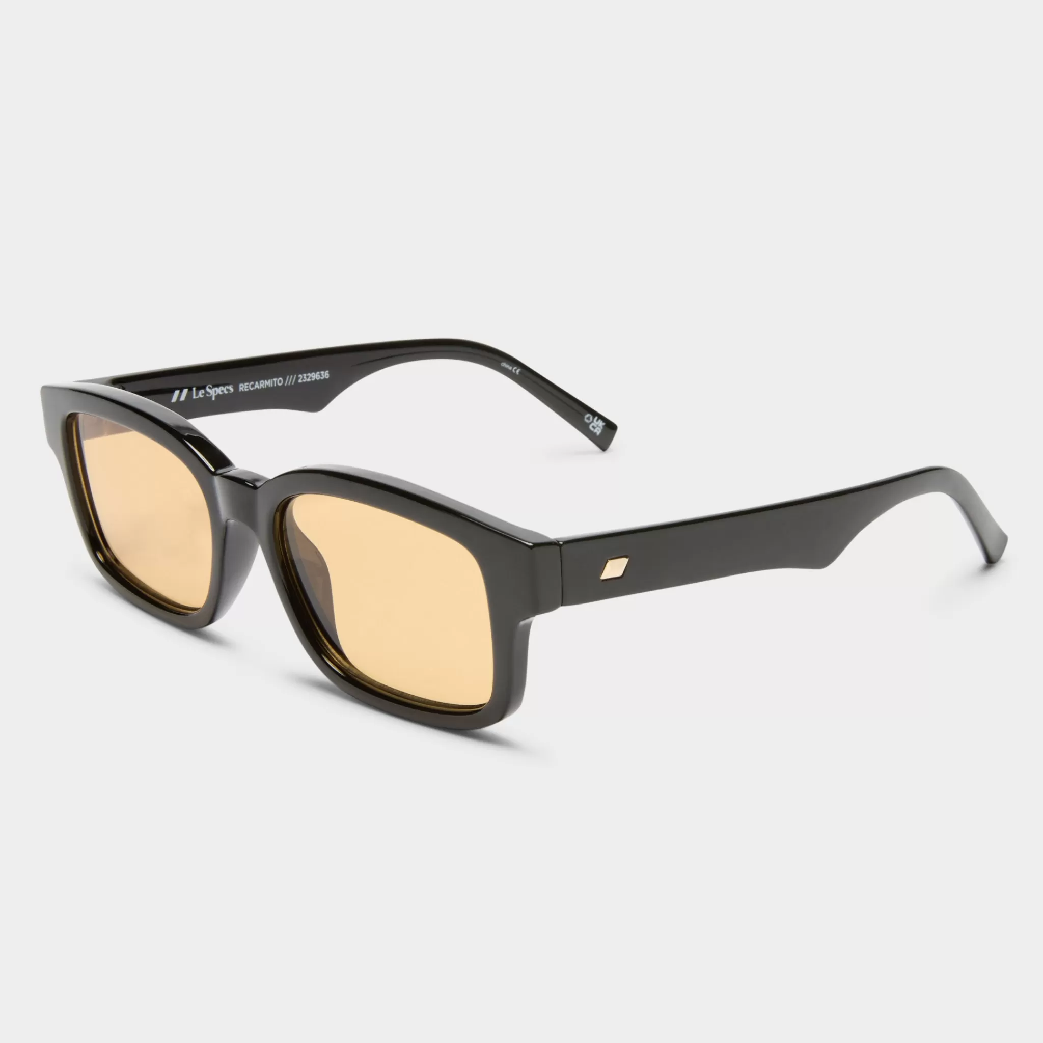 recarmito__black_mustard_mono_2.webp D-frame-Le Specs RECARMITO | MUSTARD MONO black