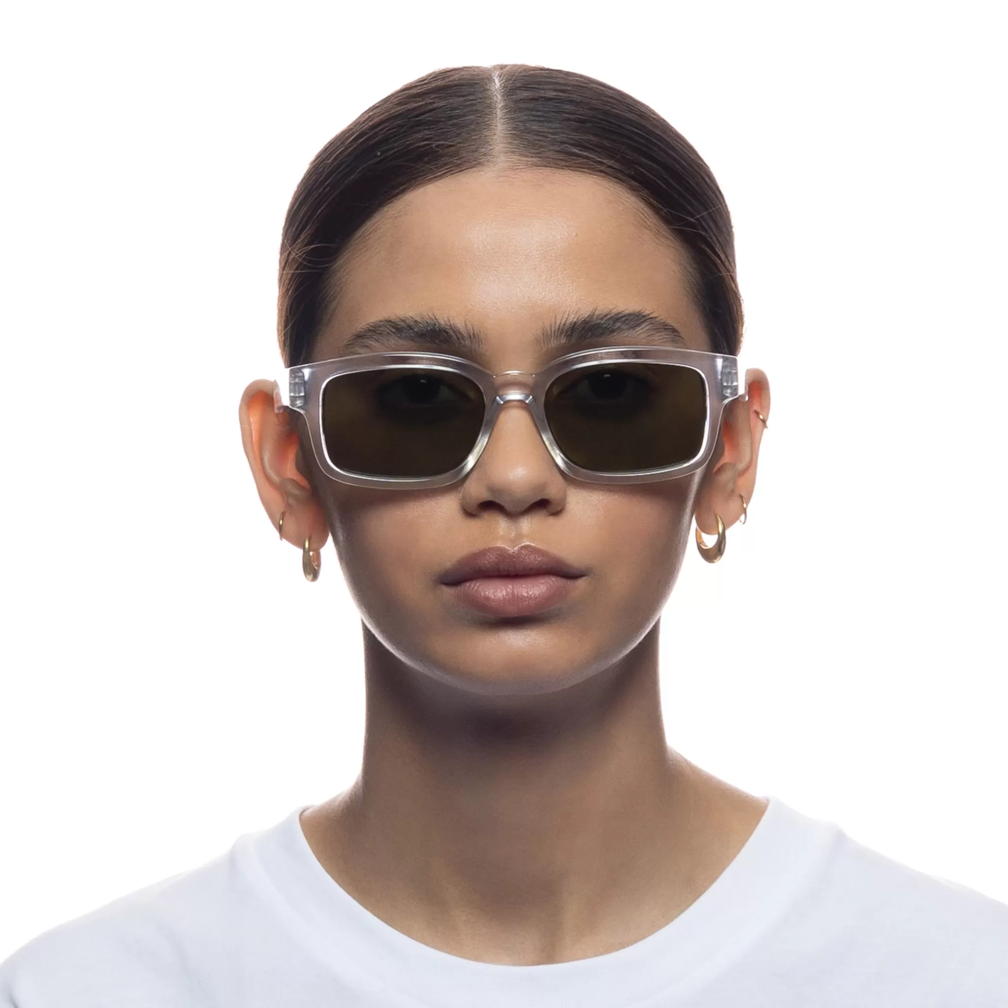 D-frame-Le Specs RECARMITO | CRYSTAL CLEAR crystalclear