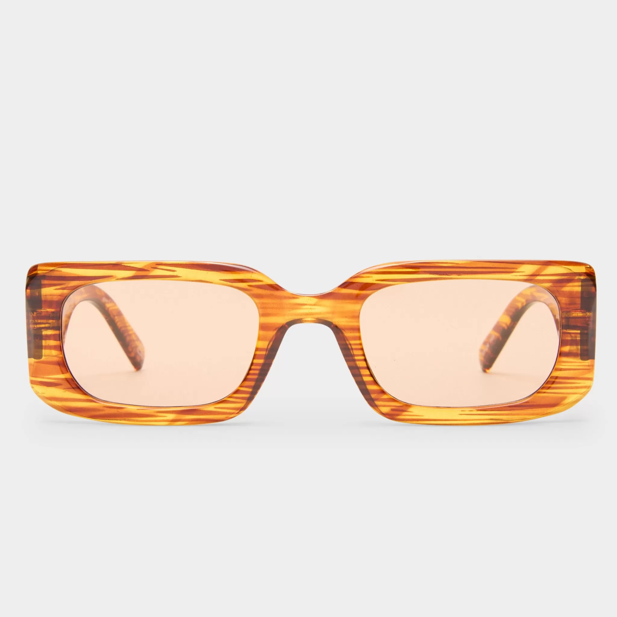 Rectangle | Rectangle-Le Specs RIPPLED REBEL | woodstripe