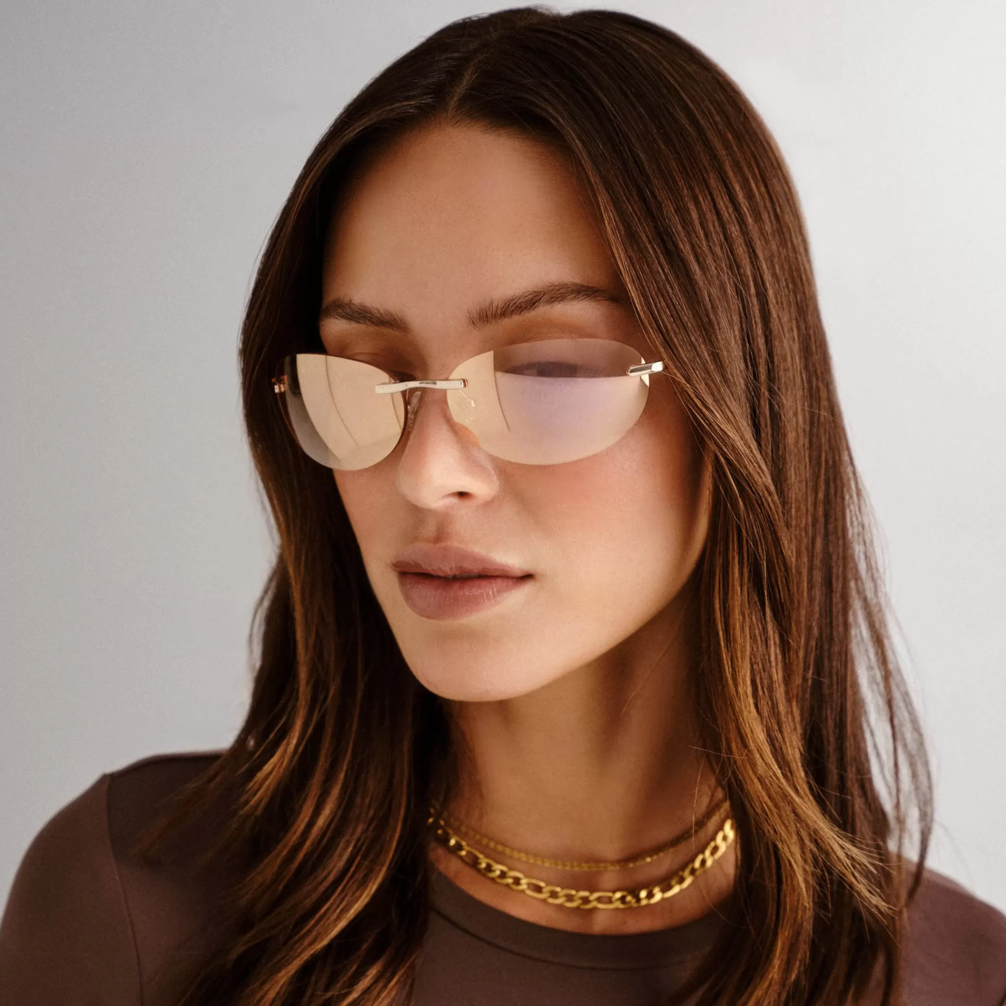 Oval-Le Specs SLINKY | ROSE GOLD rosegold