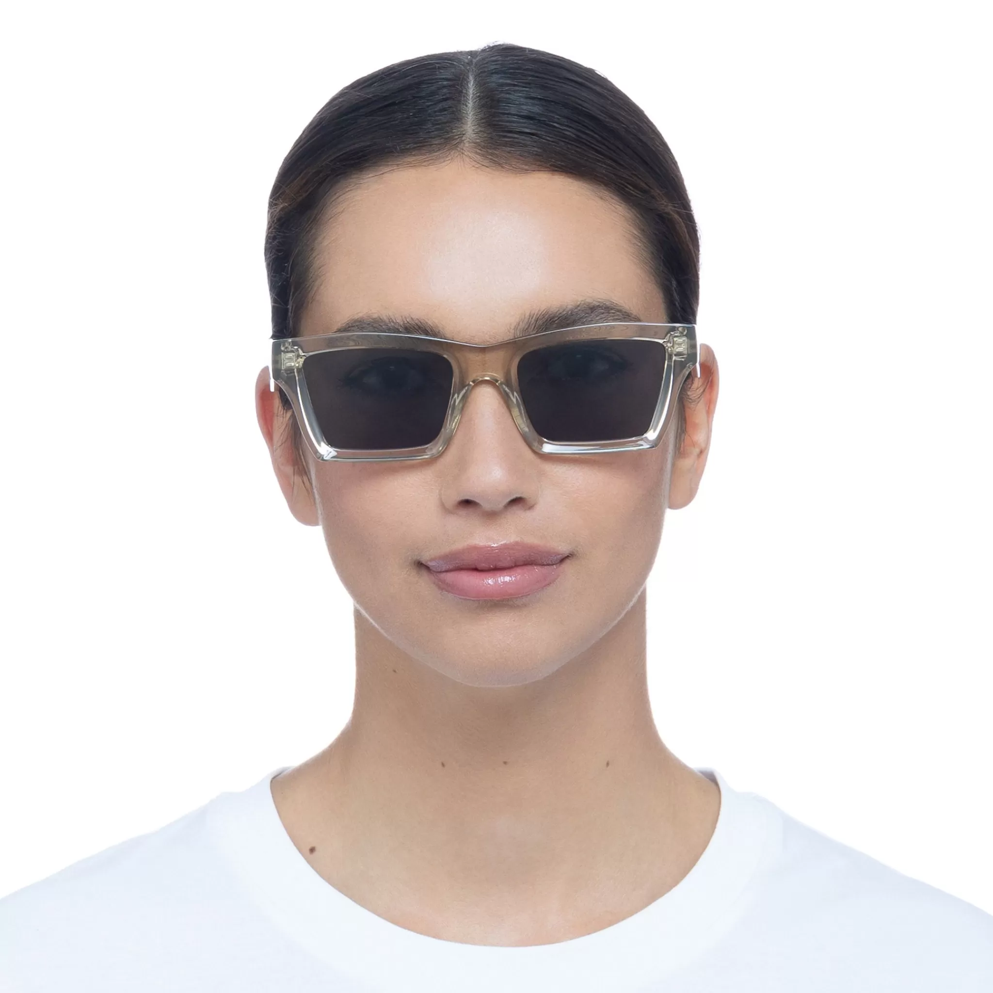D-frame-Le Specs SOMETHING | POLARIZED stone