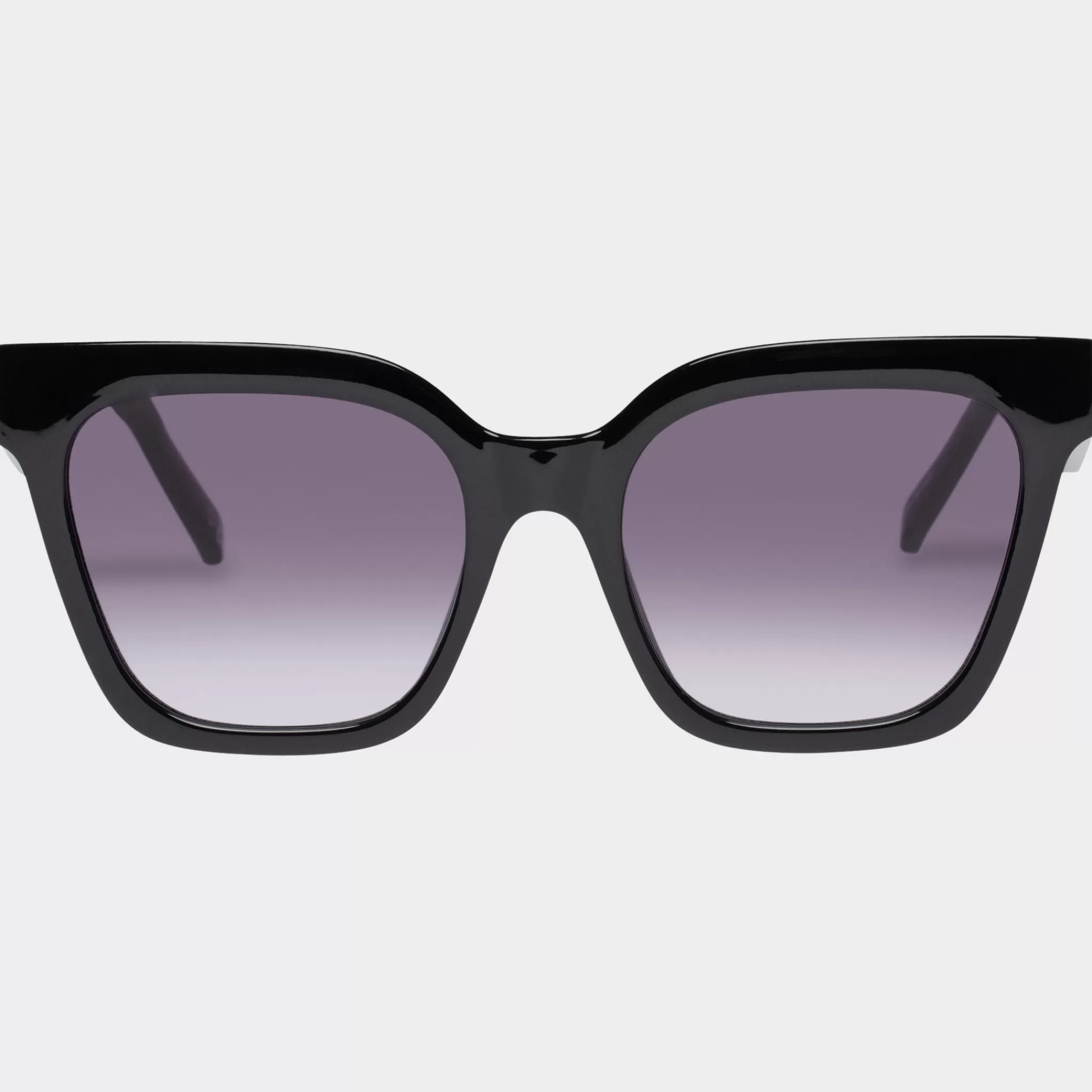 Oversized-Le Specs STAR GLOW | SMOKE GRAD black