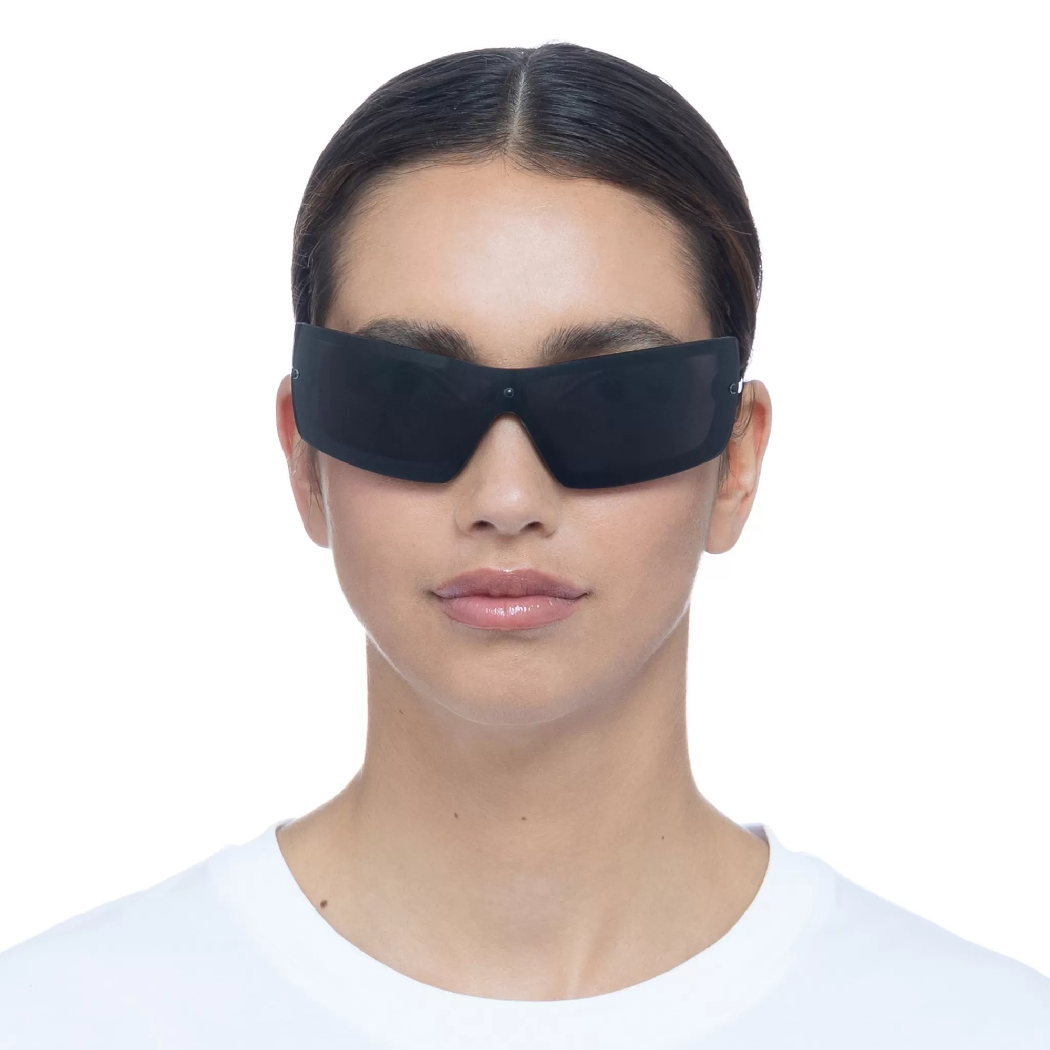 Wrap | Oversized-Le Specs THE BODYGUARD | BLACK blackmatteblack