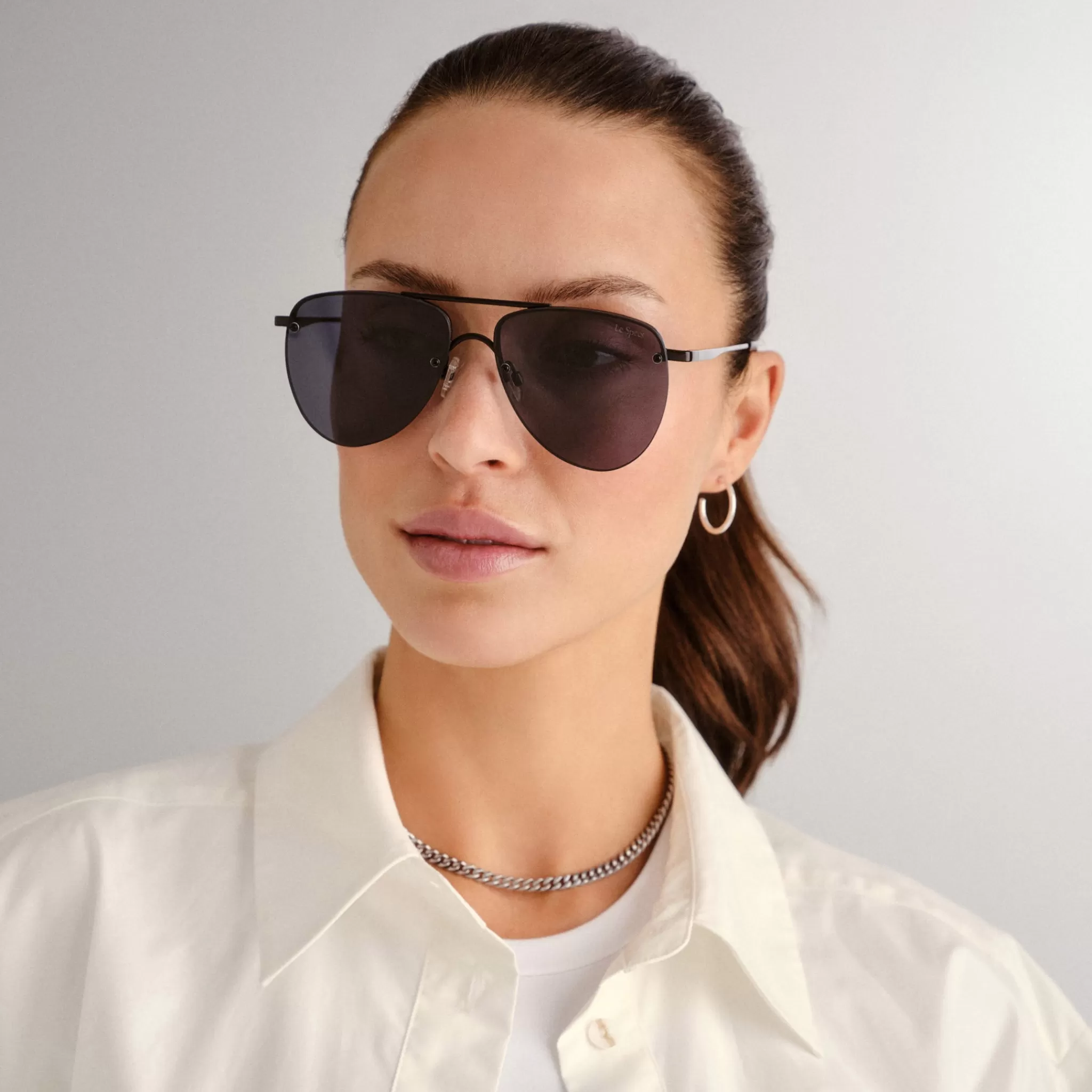 Aviator | Aviator-Le Specs THE PRINCE | MATTE BLACK matteblack