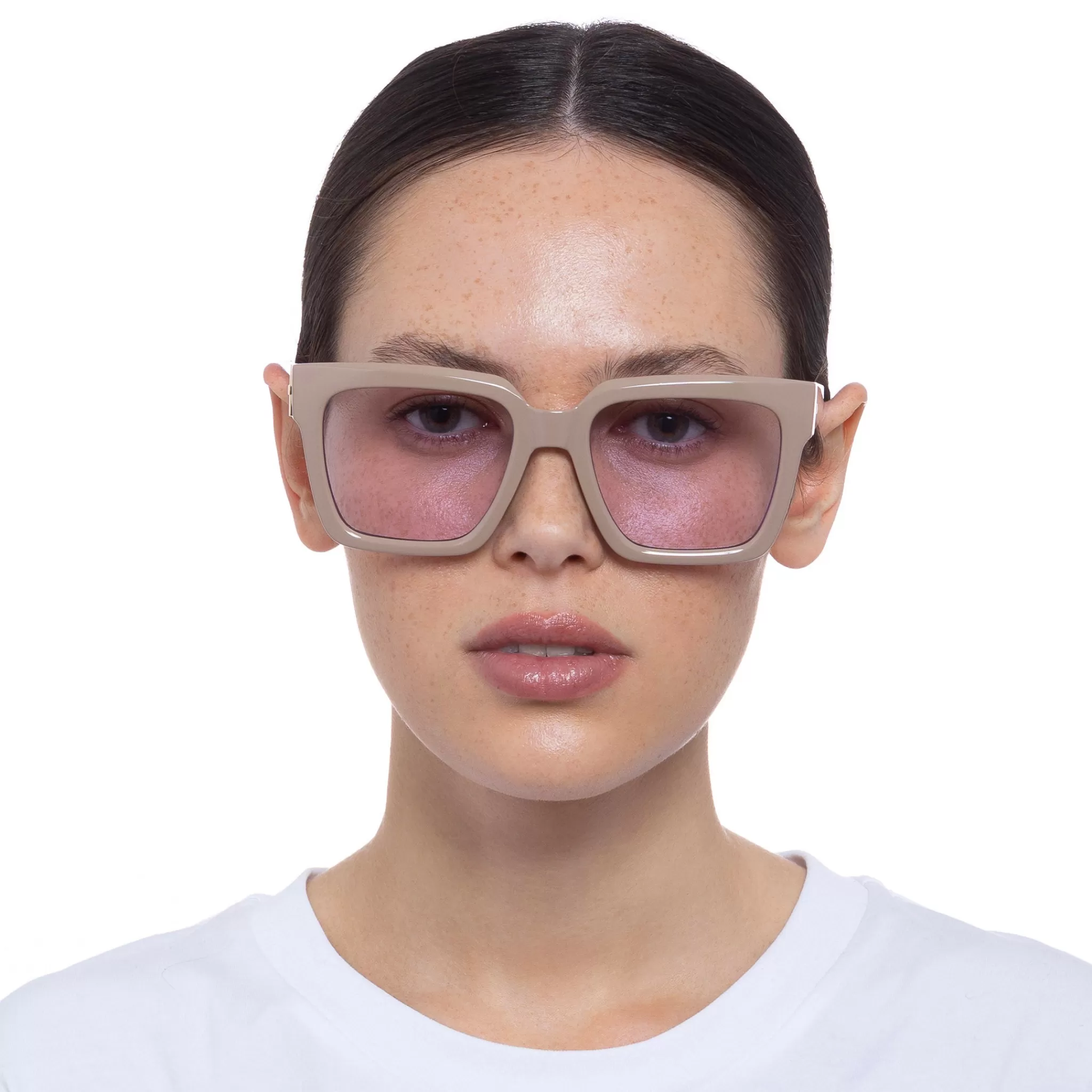 Oversized-Le Specs TRAMPLER | putty