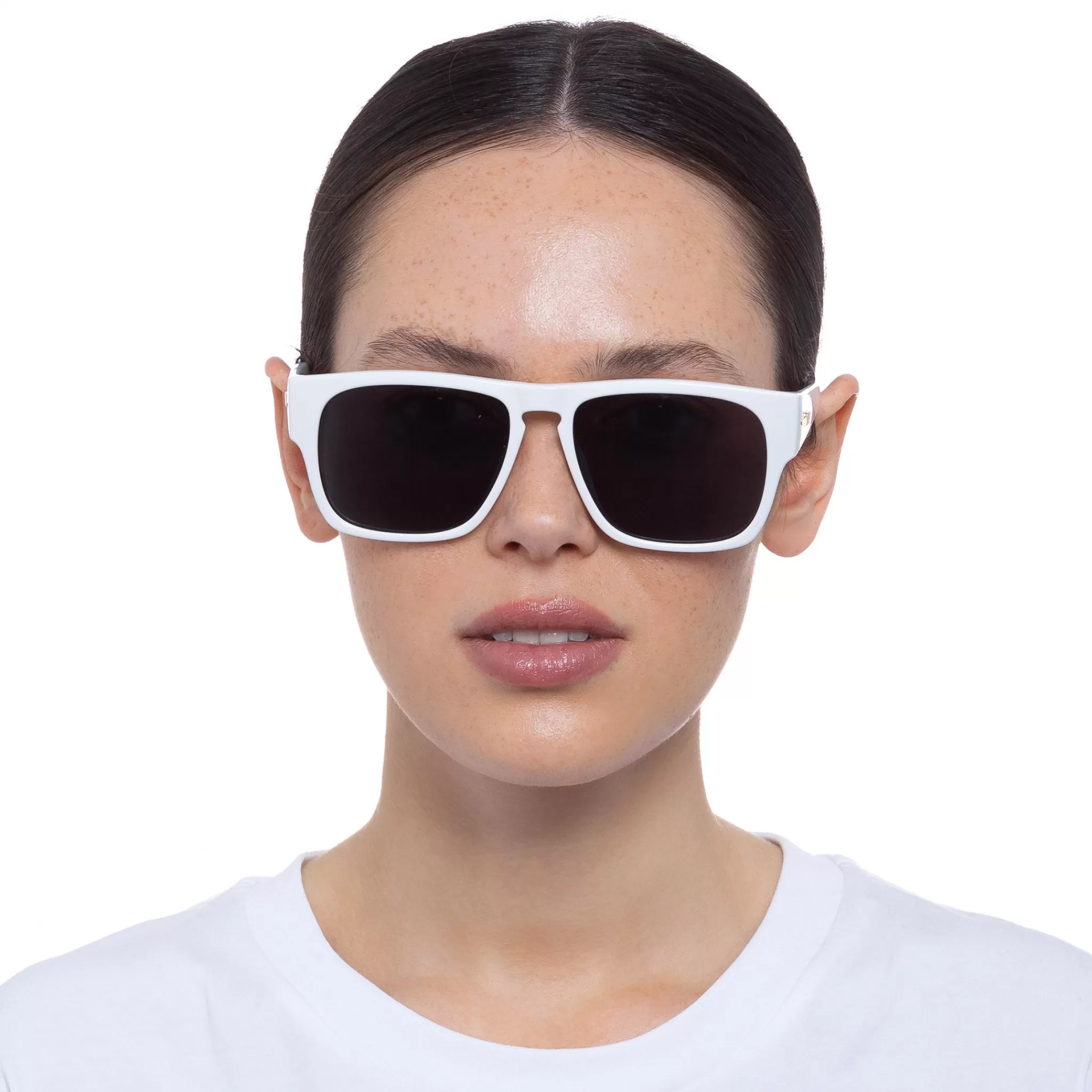 D-frame-Le Specs TRANSMISSION | white