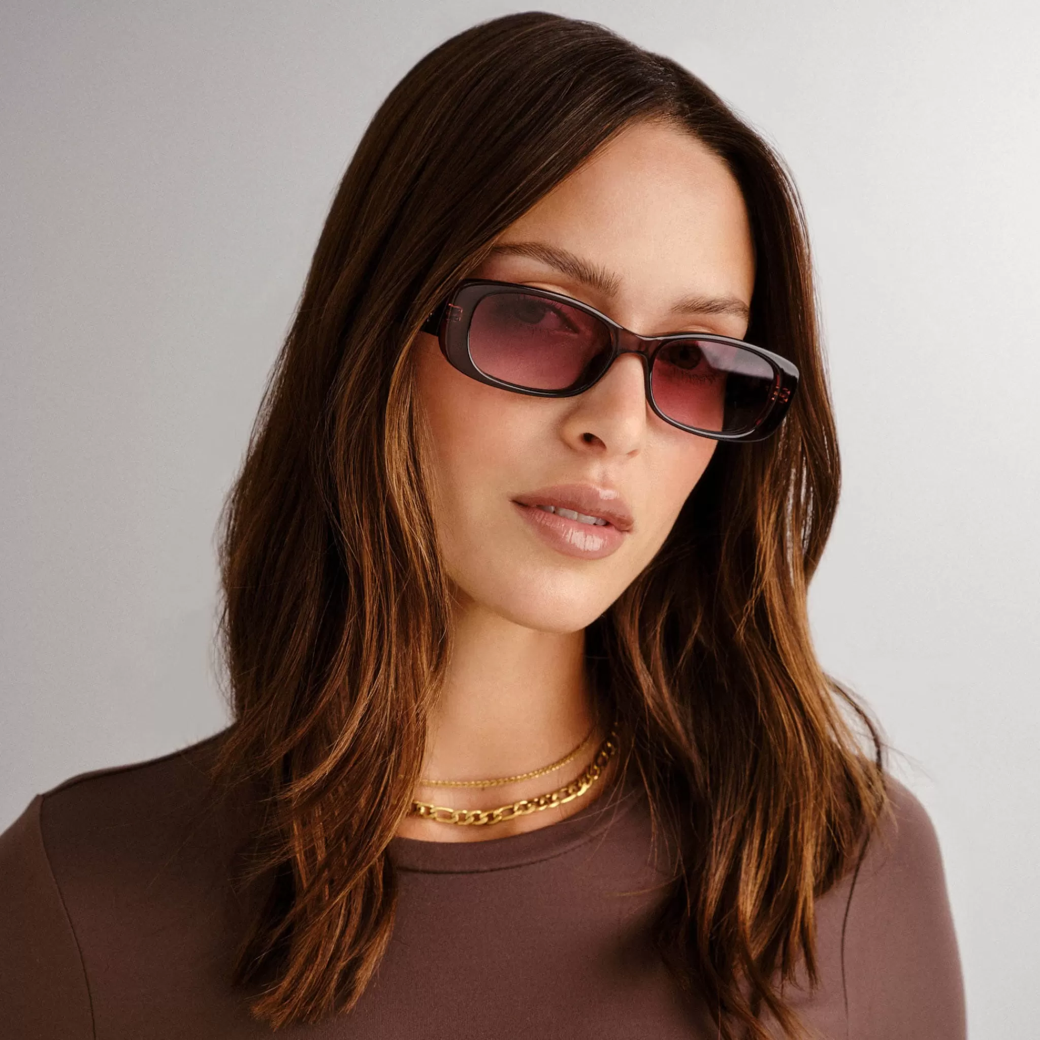 Rectangle | Rectangle-Le Specs UNREAL! | chocolate